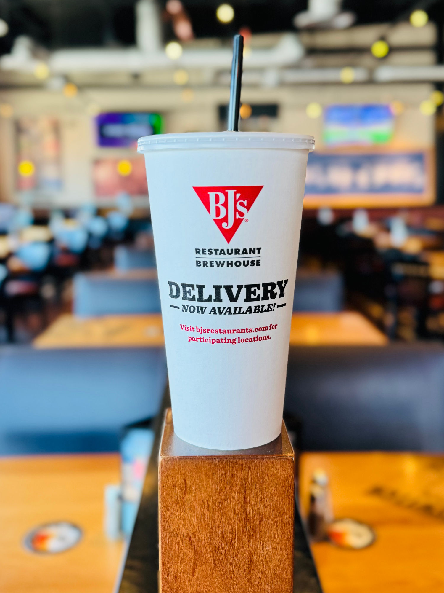 To Go Cup BJ's Restaurant To Go Cup