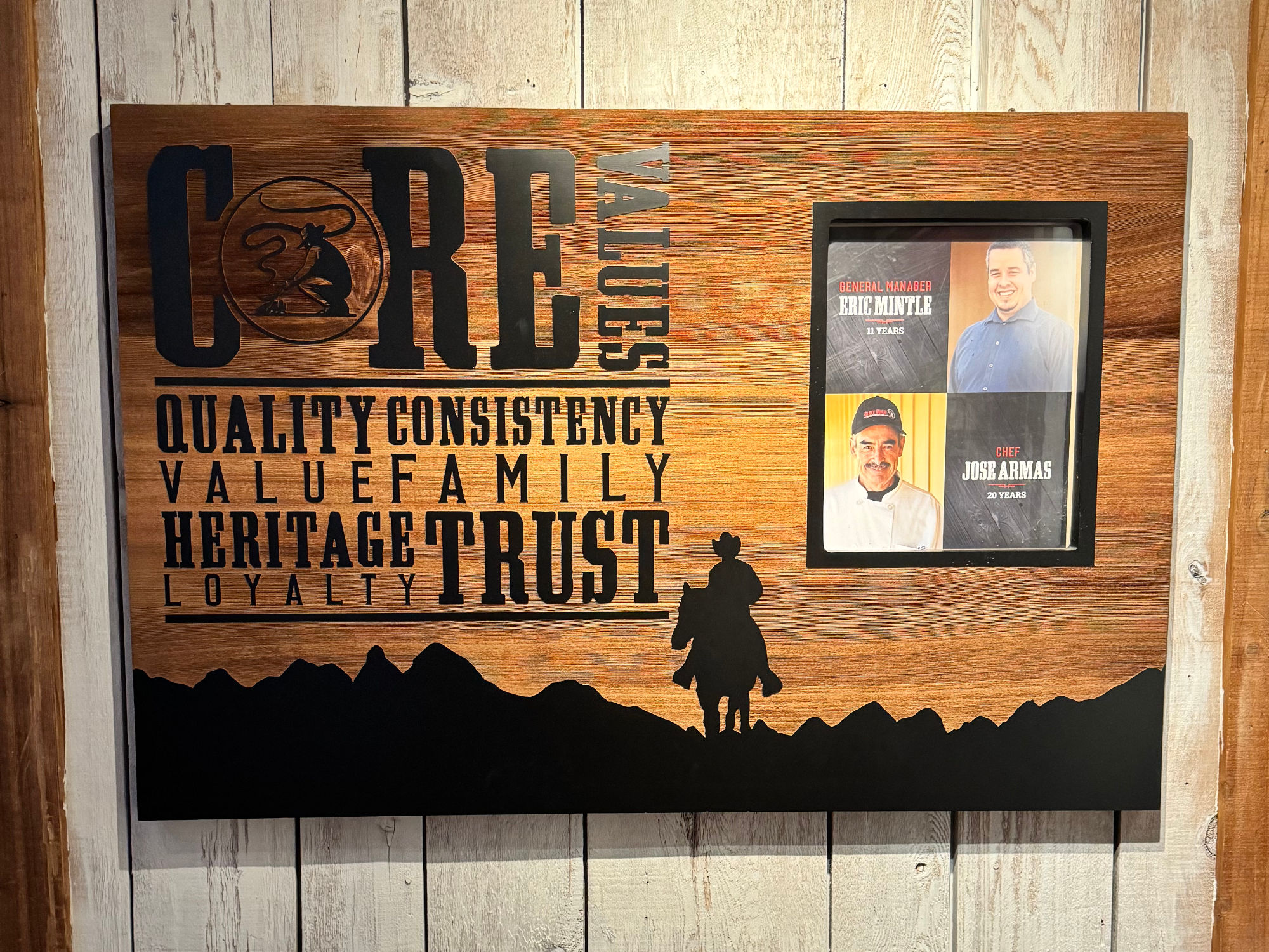 Core Values Black Angus Core Values