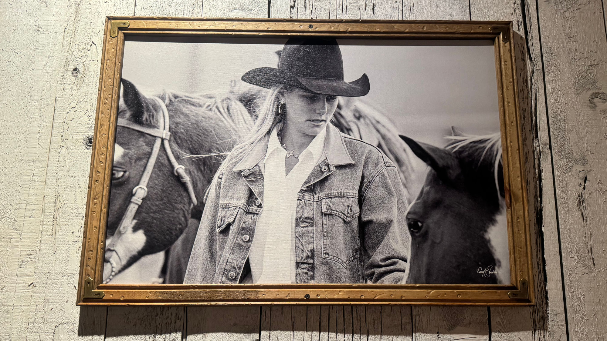 Cowgirl Black Angus Decor Cowgirl