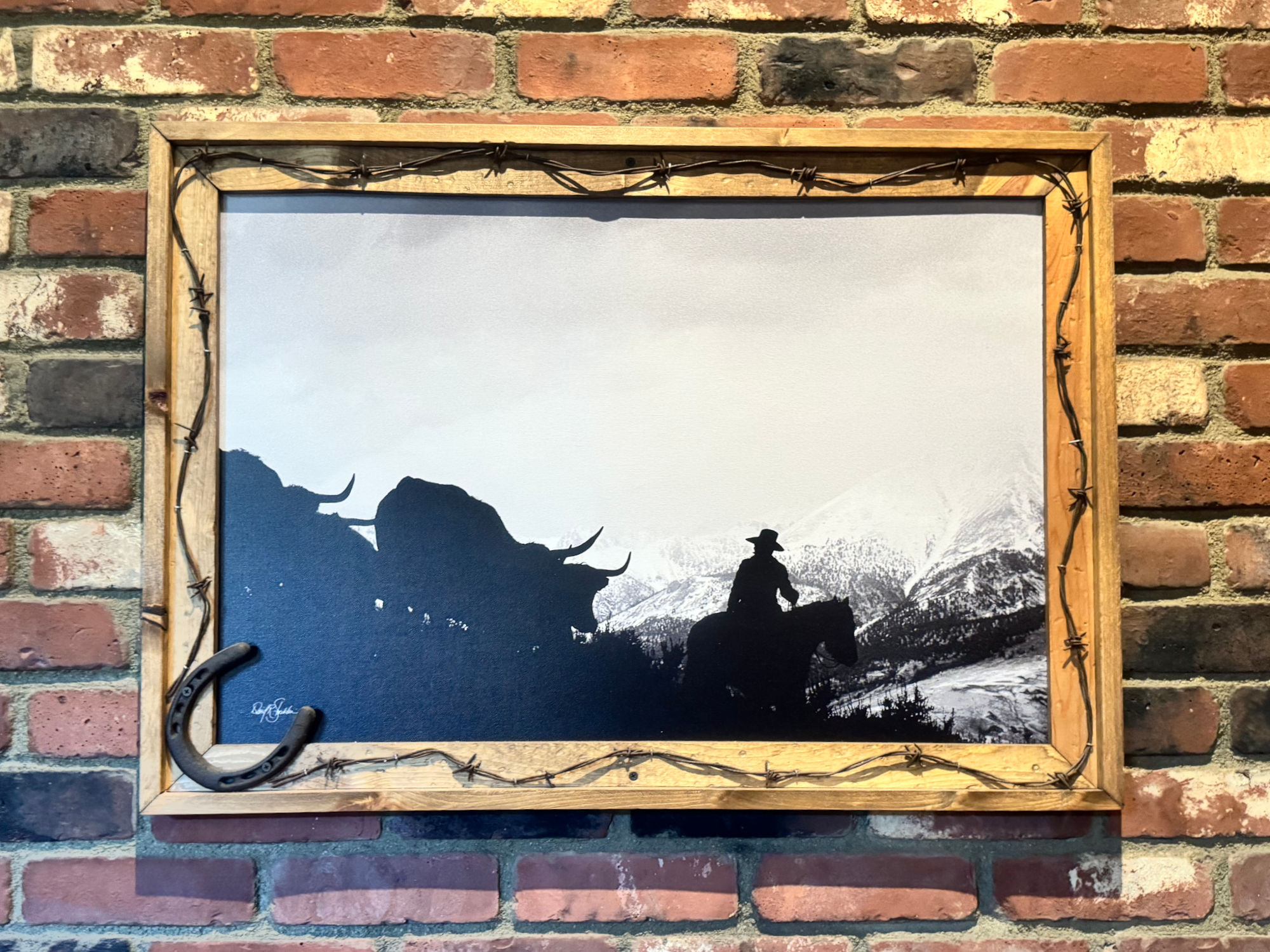 Steer Black Angus Decor Steer