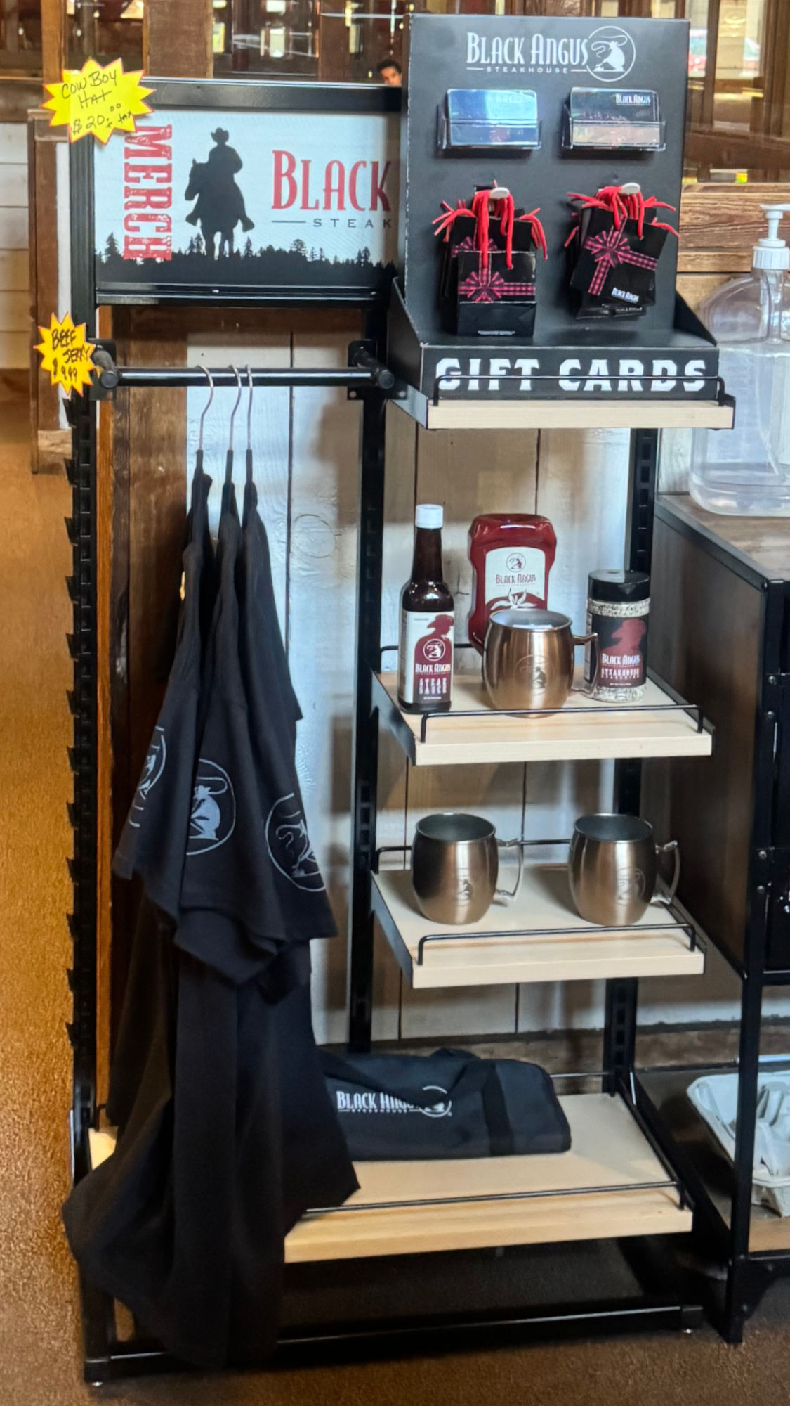 Merchandise Black Angus Merchandise