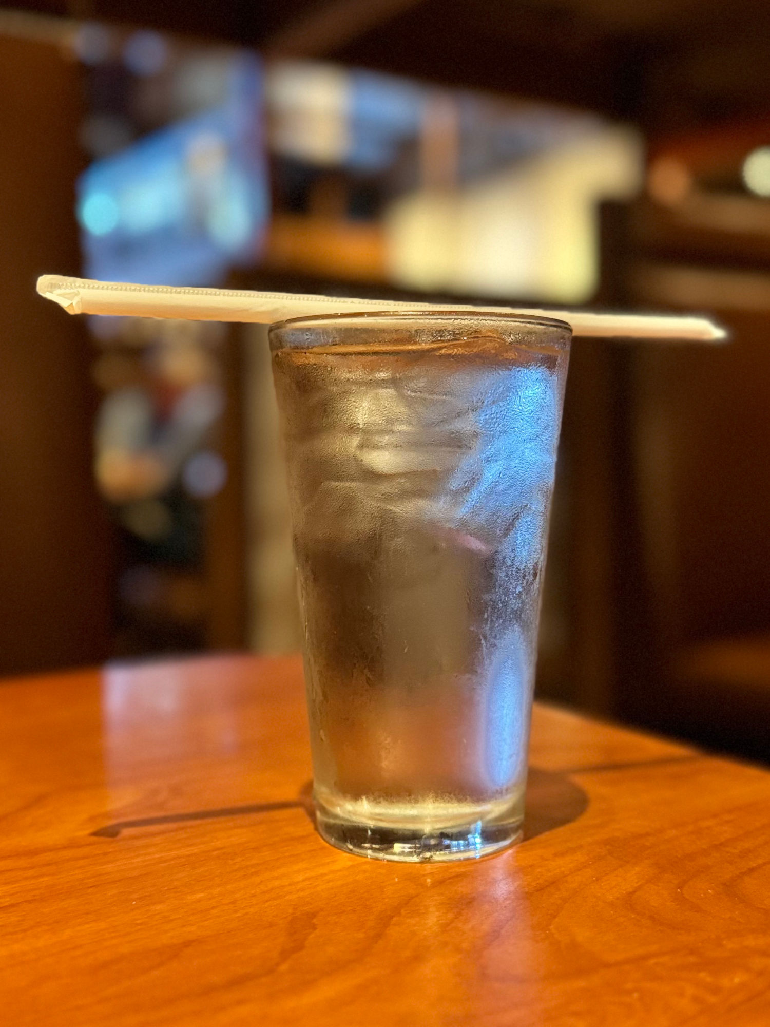 Water Glass Black Angus Water Glass