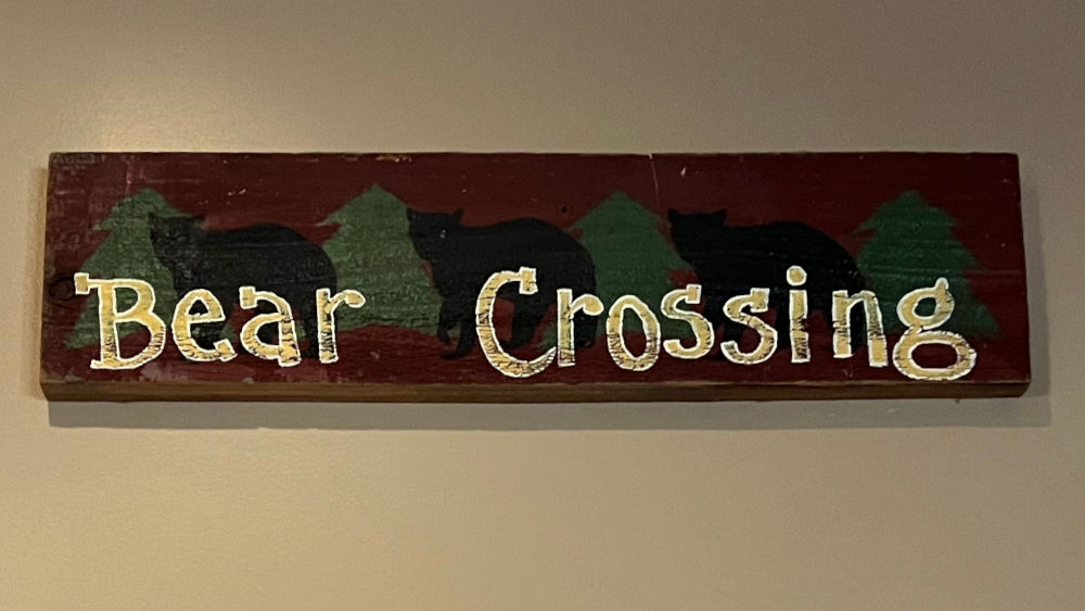 Black Bear Diner Bear Crossing