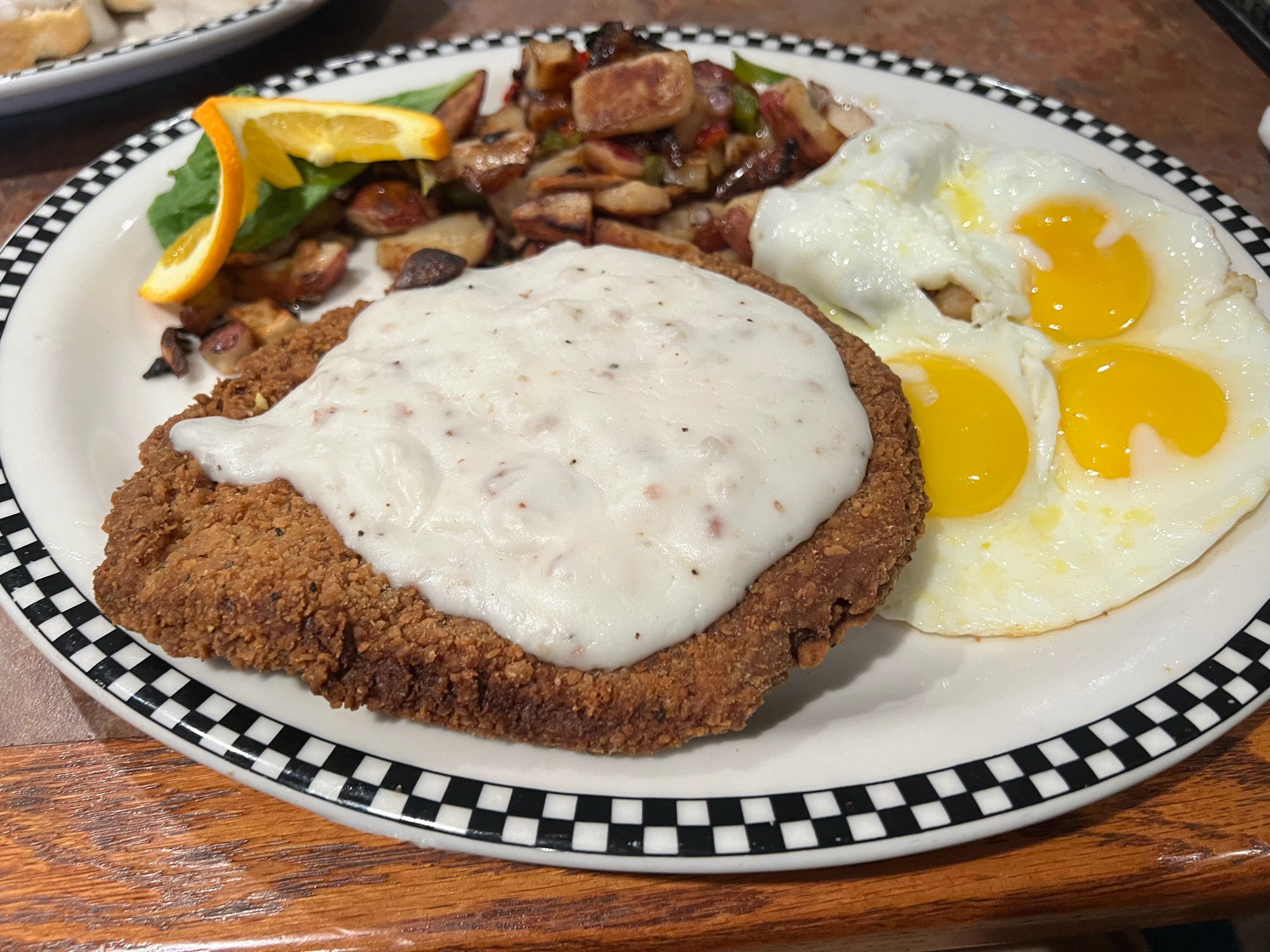 Chicken Fried Steak and Eggs Black Bear Diner Chicken Fried Steak and Eggs