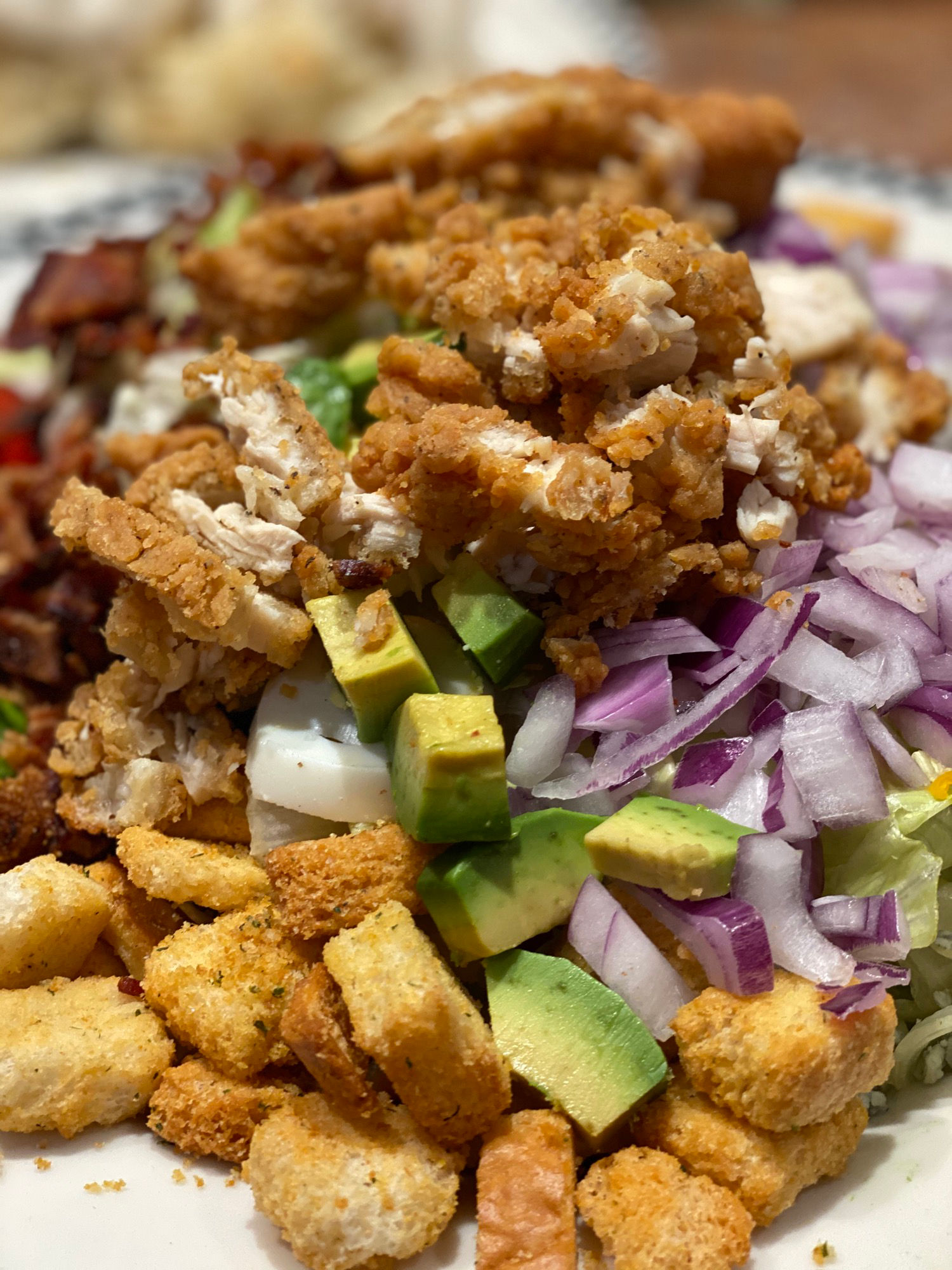 Crispy Chicken Cobb Salad Black Bear Diner Crispy Chicken Cobb Salad