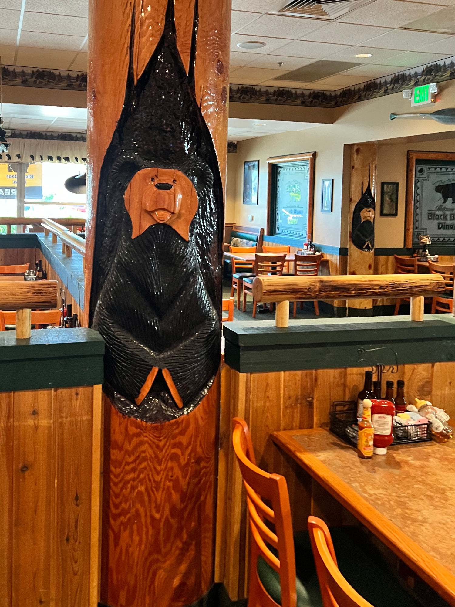 Decor Black Bear Diner Decor