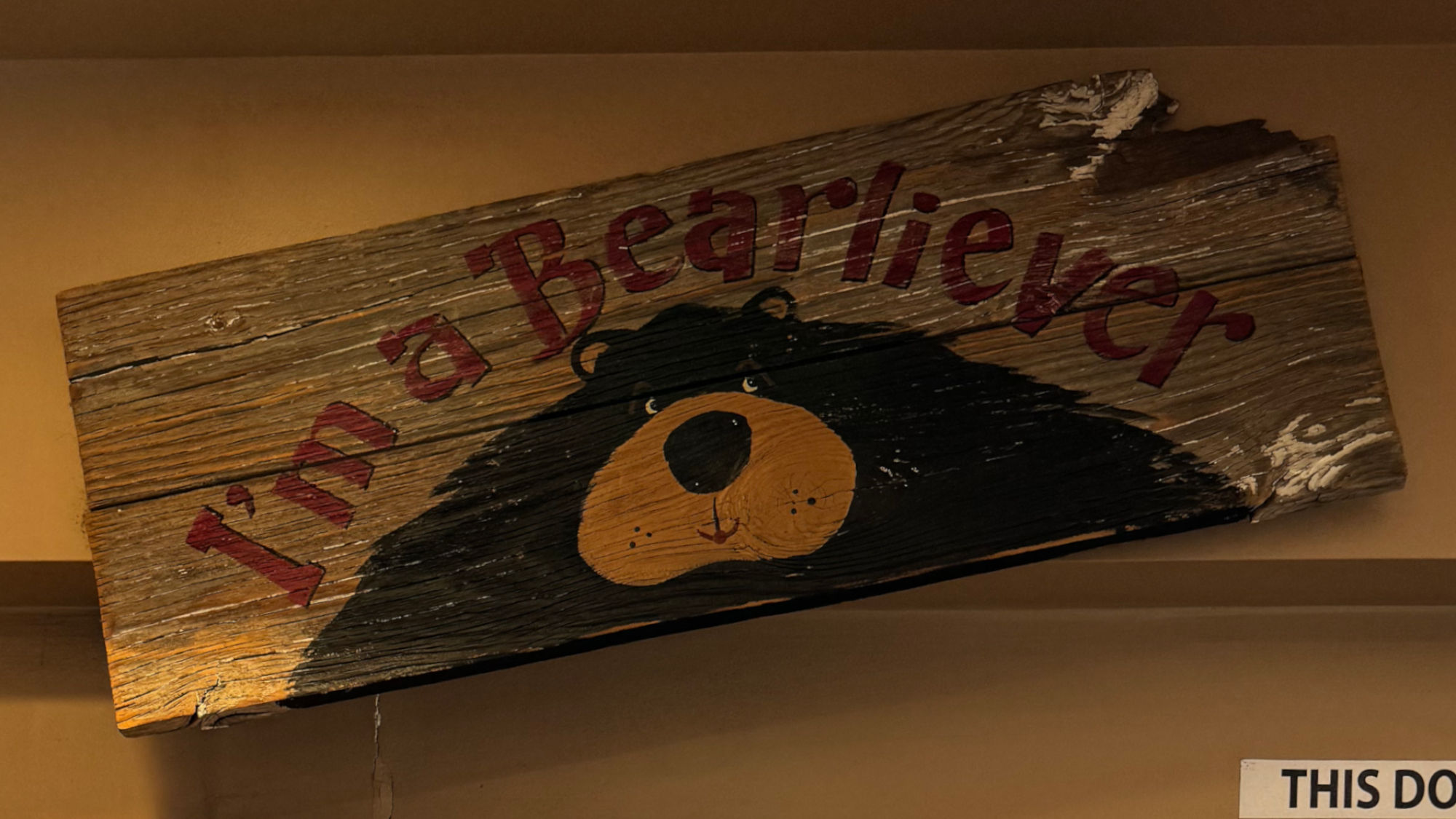 I'm a Bearliever Black Bear Diner I'm a Bearliever