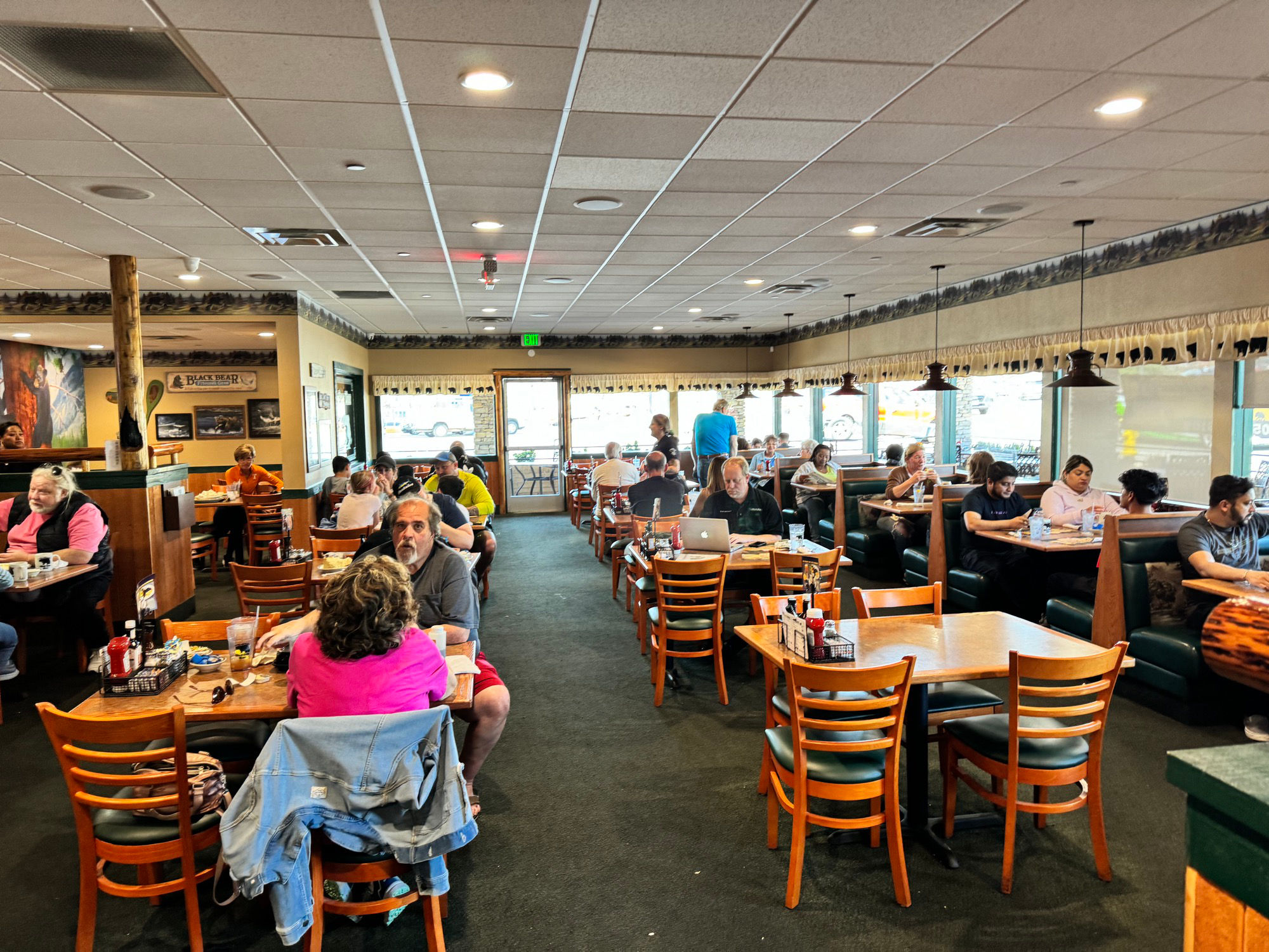 Inside Seating Black Bear Diner Inside Seating