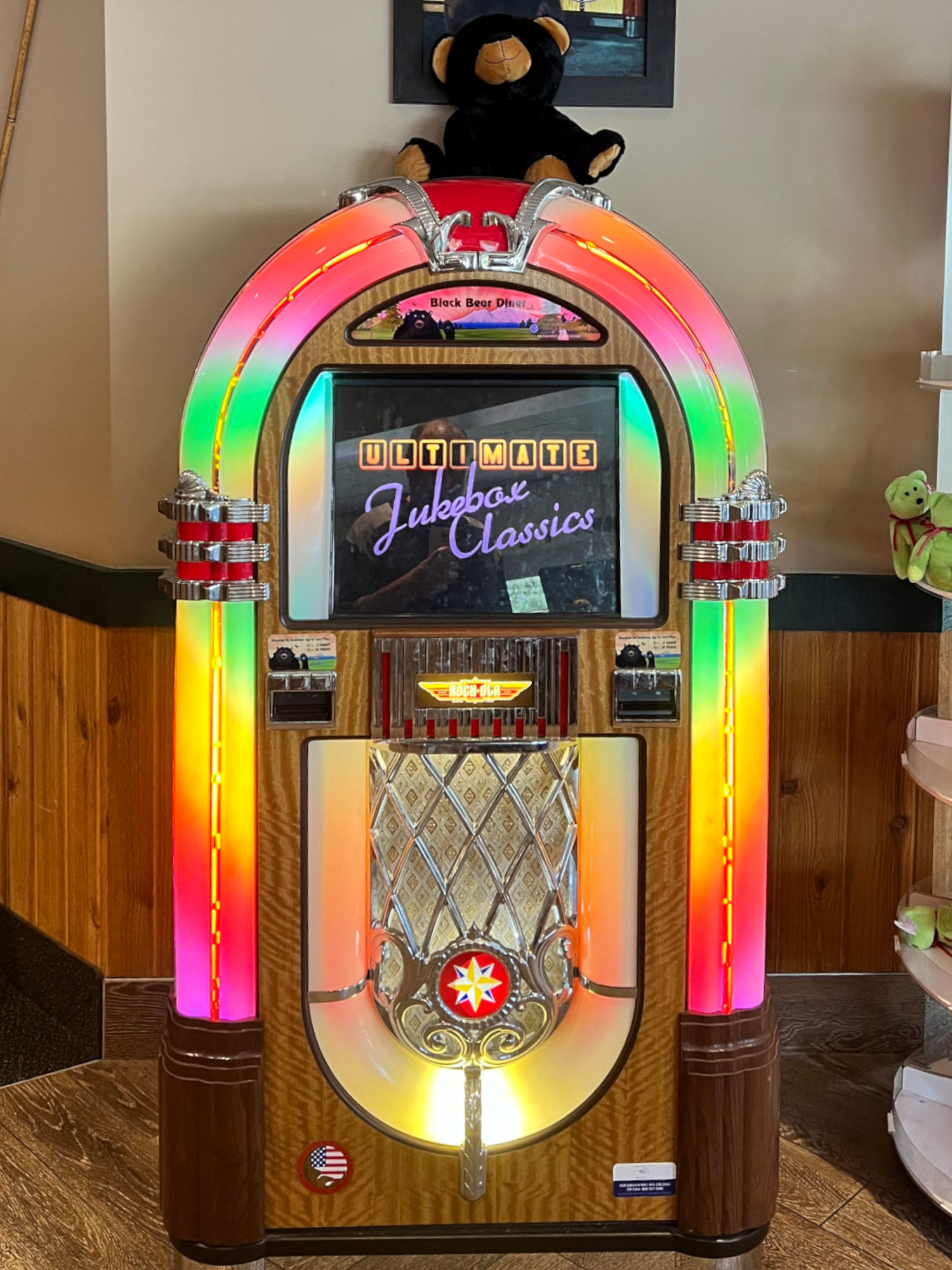 Jukebox Black Bear Diner Jukebox