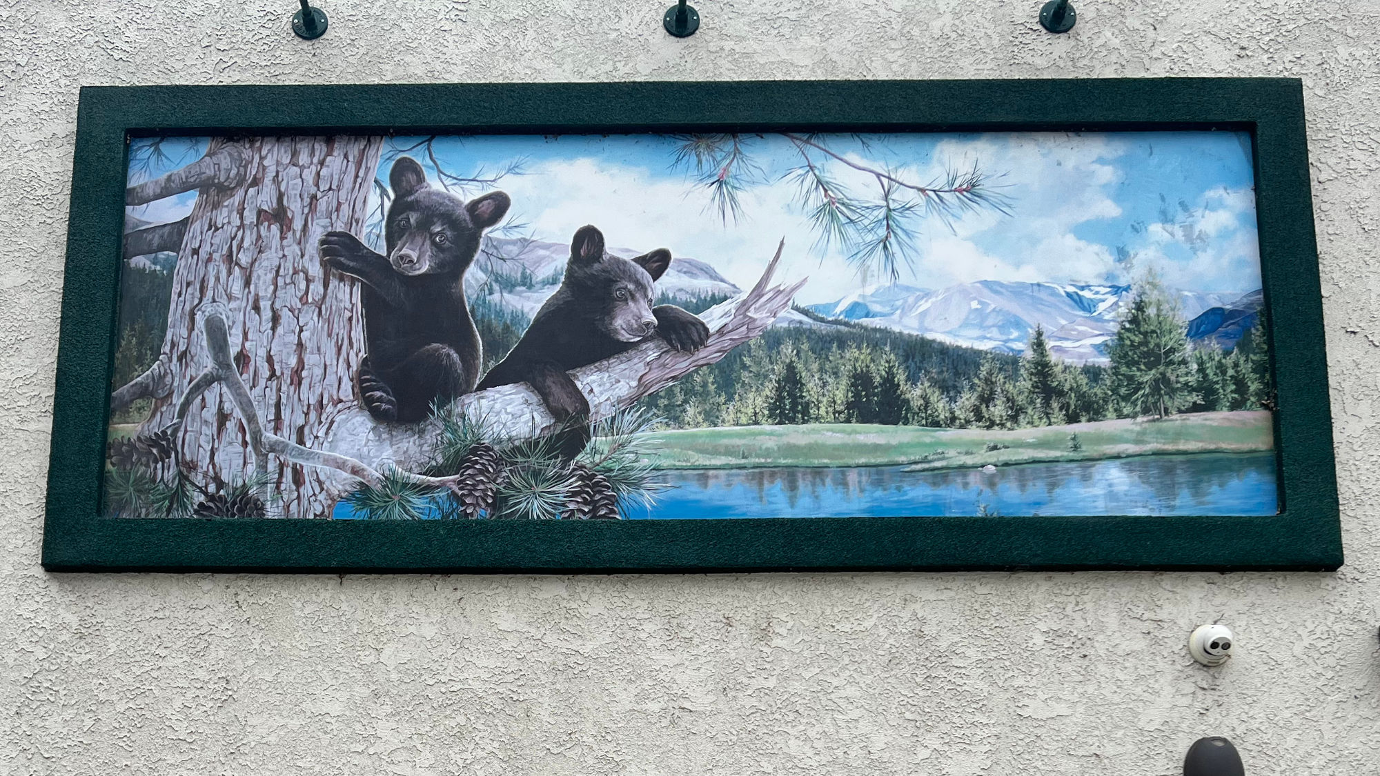 Lake Mural Black Bear Diner Lake Mural