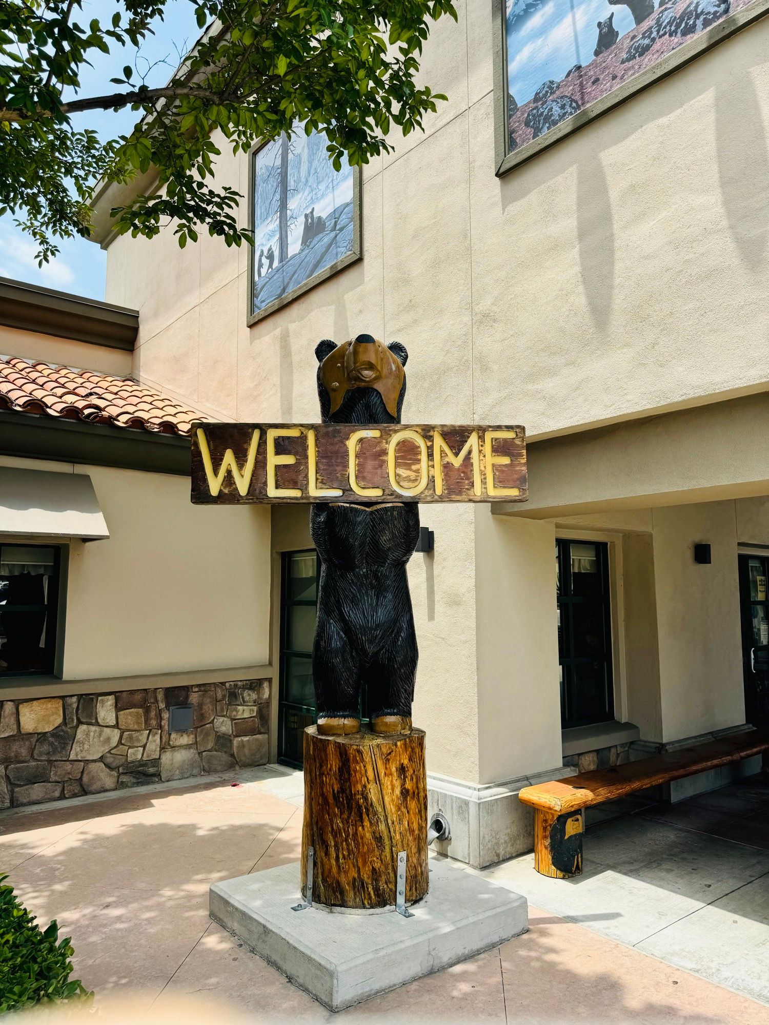 Welcome Bear Black Bear Diner Rancho Cucamonga Welcome Bear