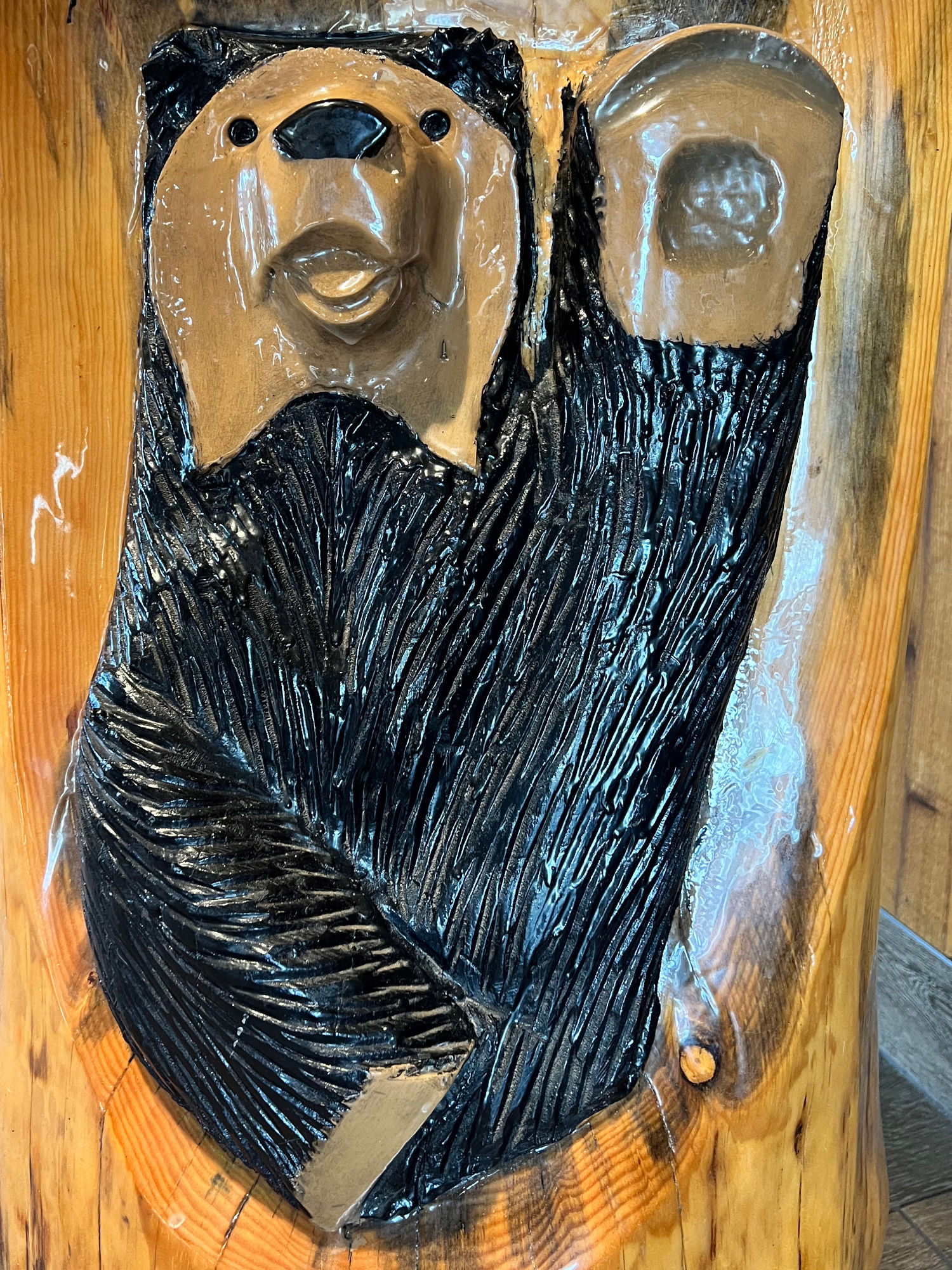 Wait to be Seated Bear Black Bear Diner Wait to be Seated Bear