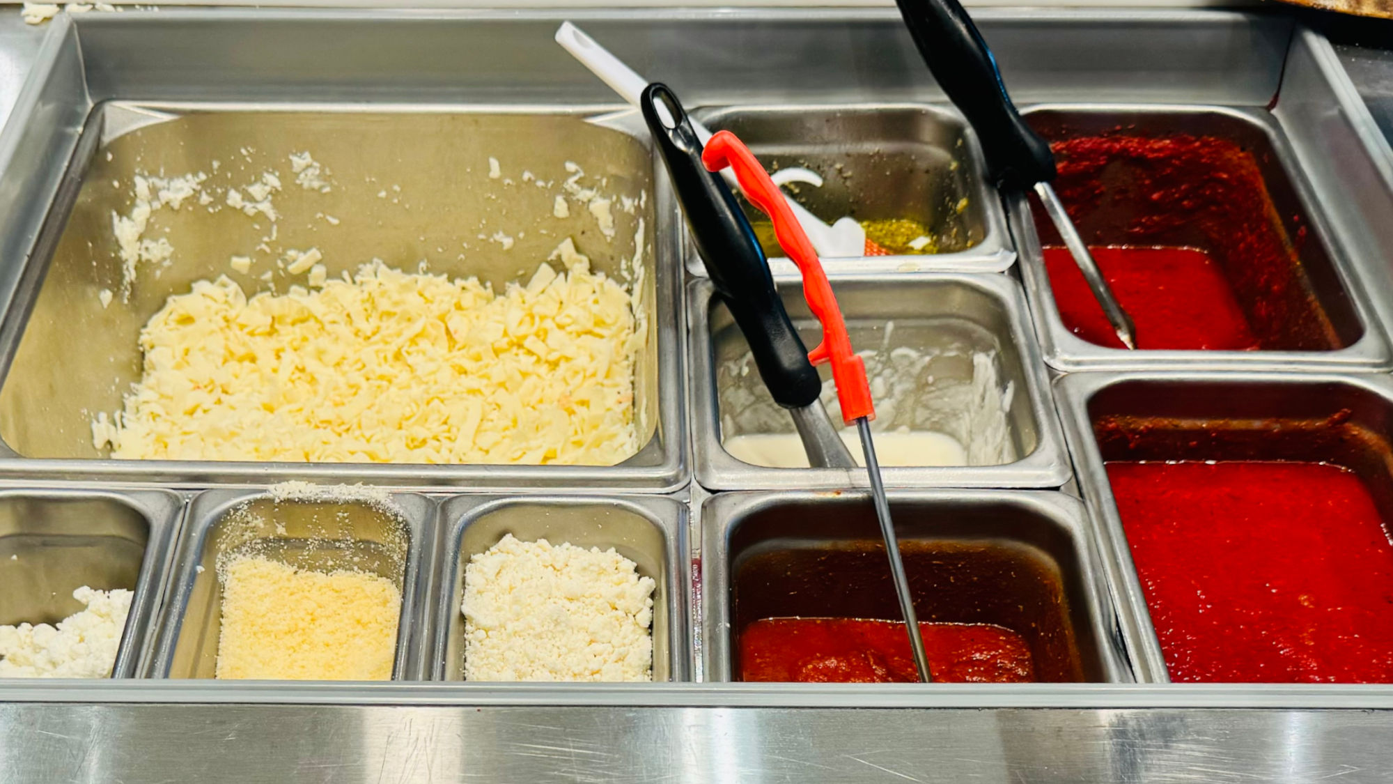 Cheese Section Blaze Pizza Cheese Section