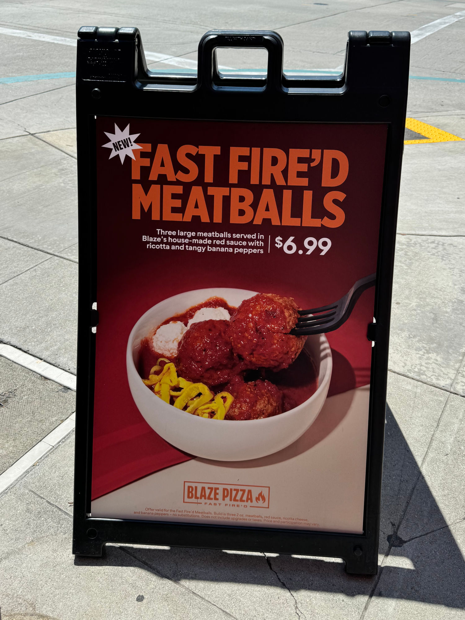 Fast Fire'D Meatballs Blaze Pizza Fast Fire'D Meatballs