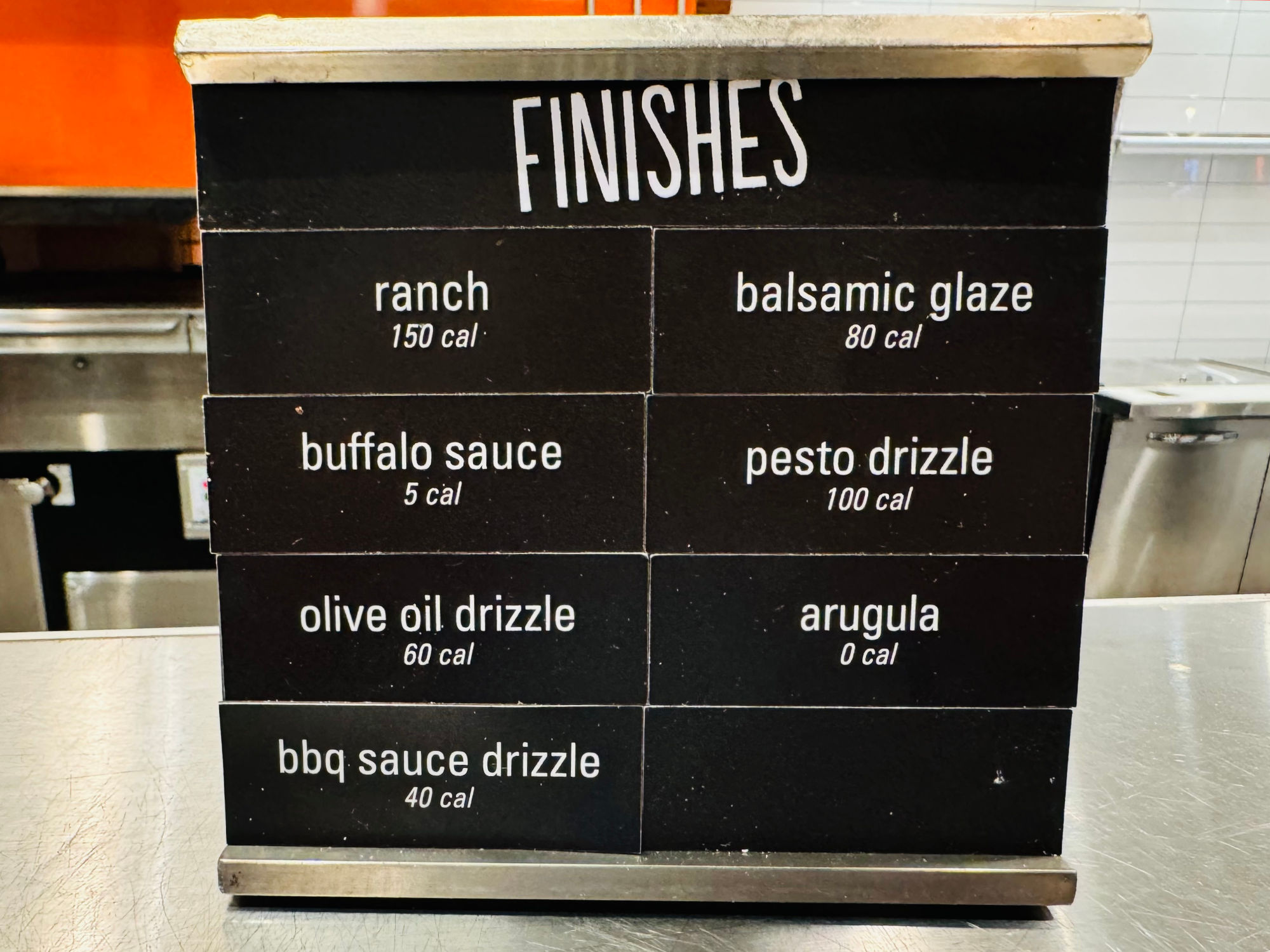 Finishes Blaze Pizza Finishes