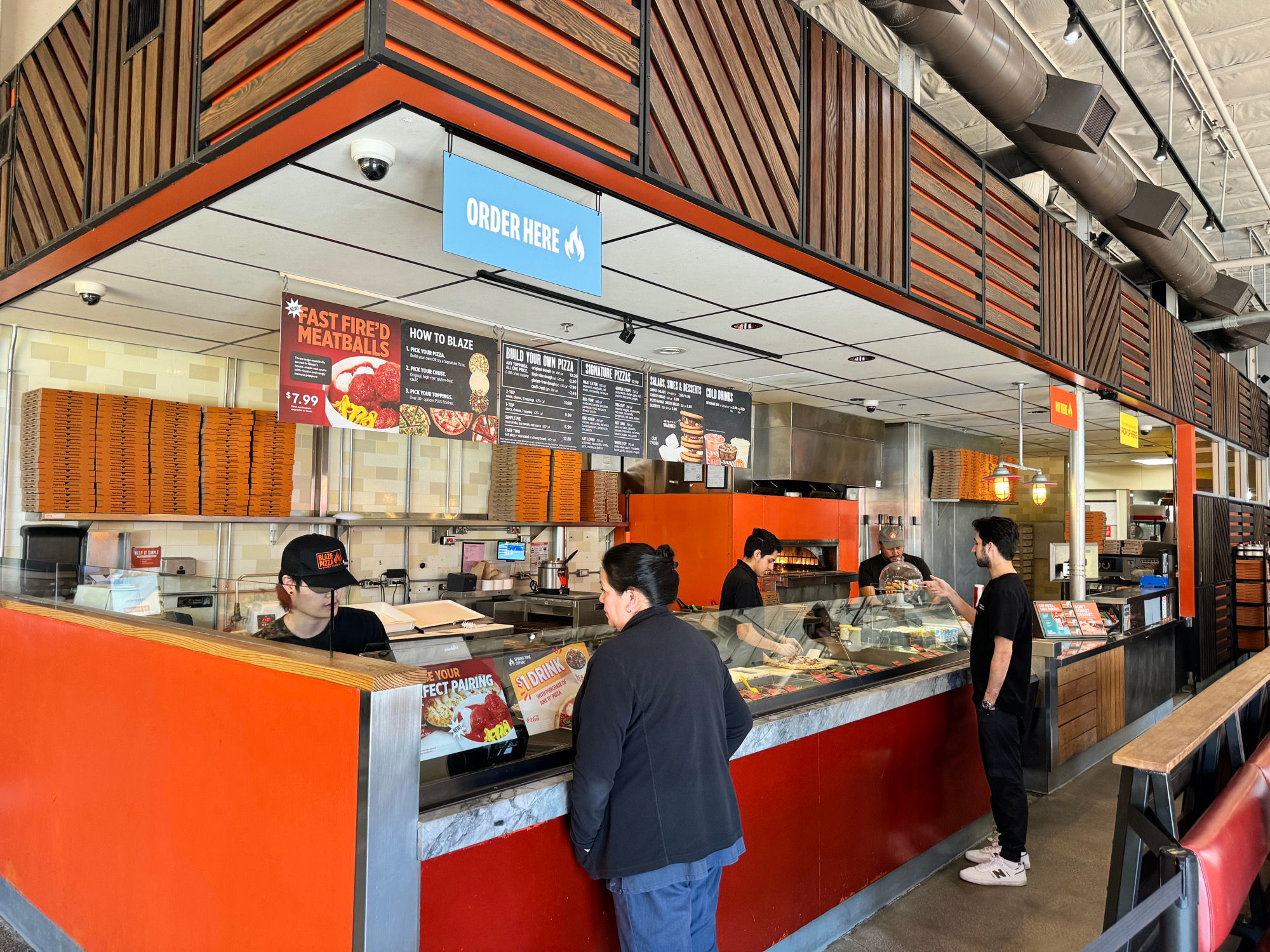 Blaze Pizza Order Here