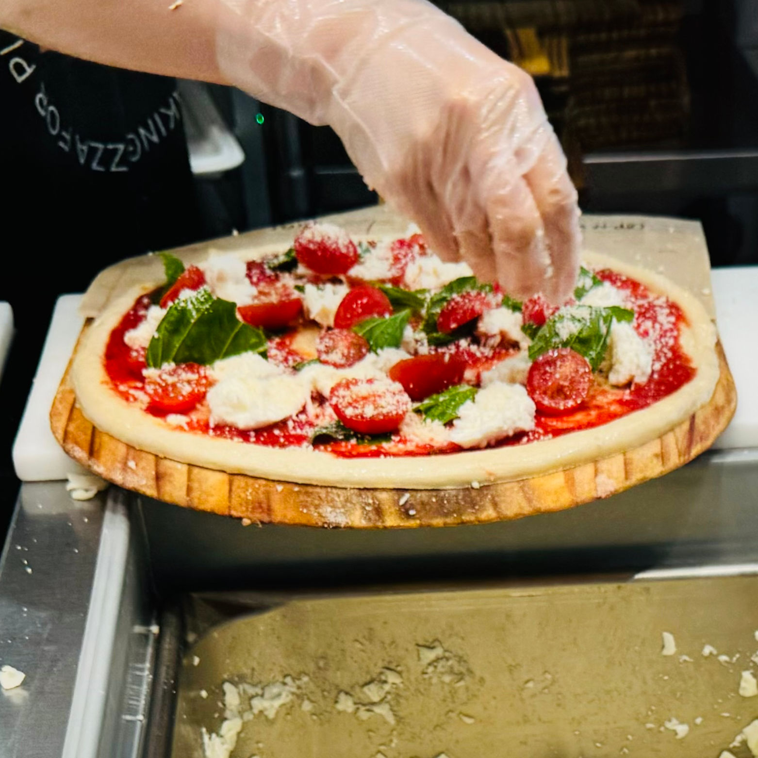 Parmesan Blaze Pizza Parmesan