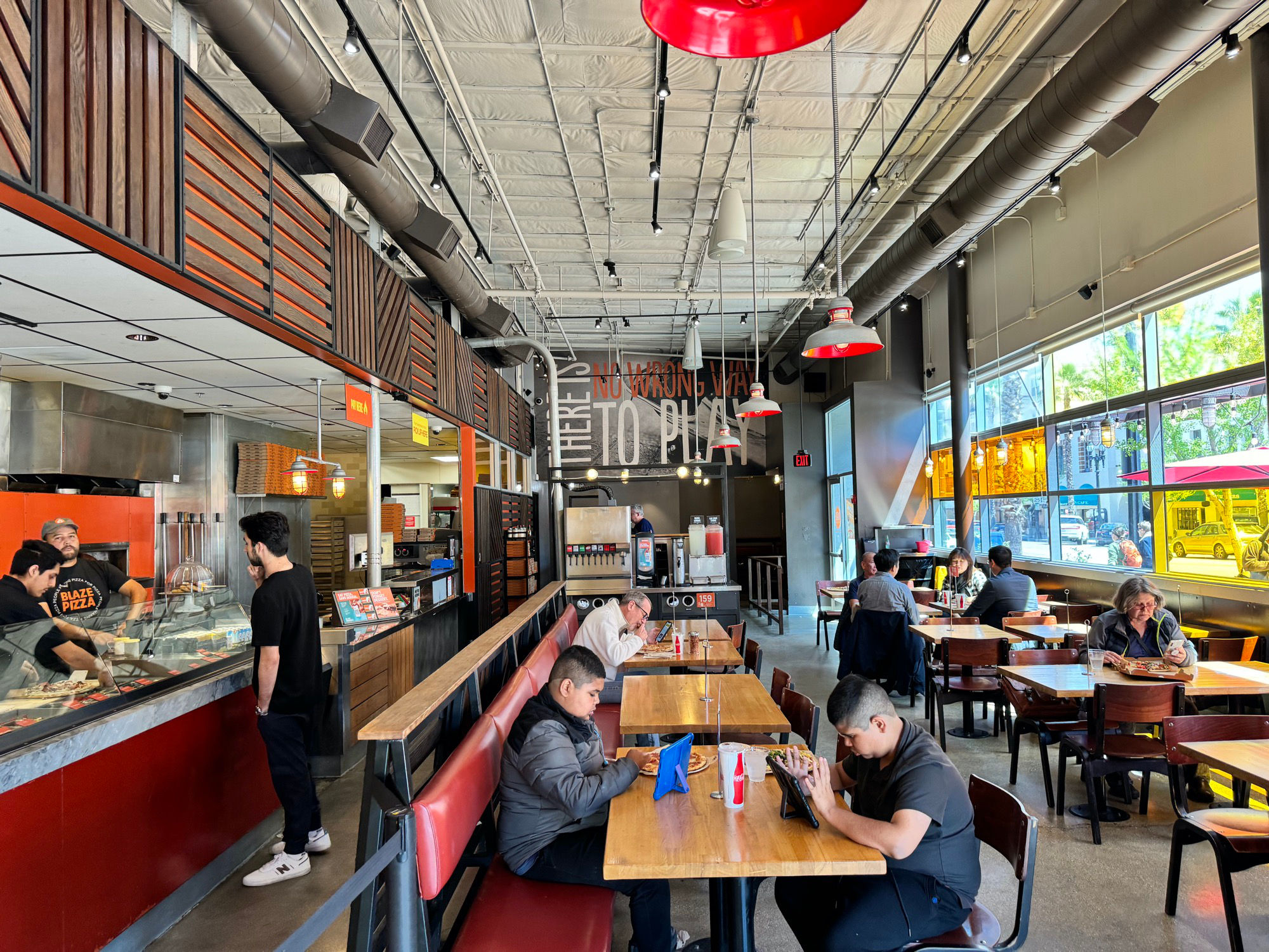 Pasadena Seating Blaze Pizza Pasadena Seating