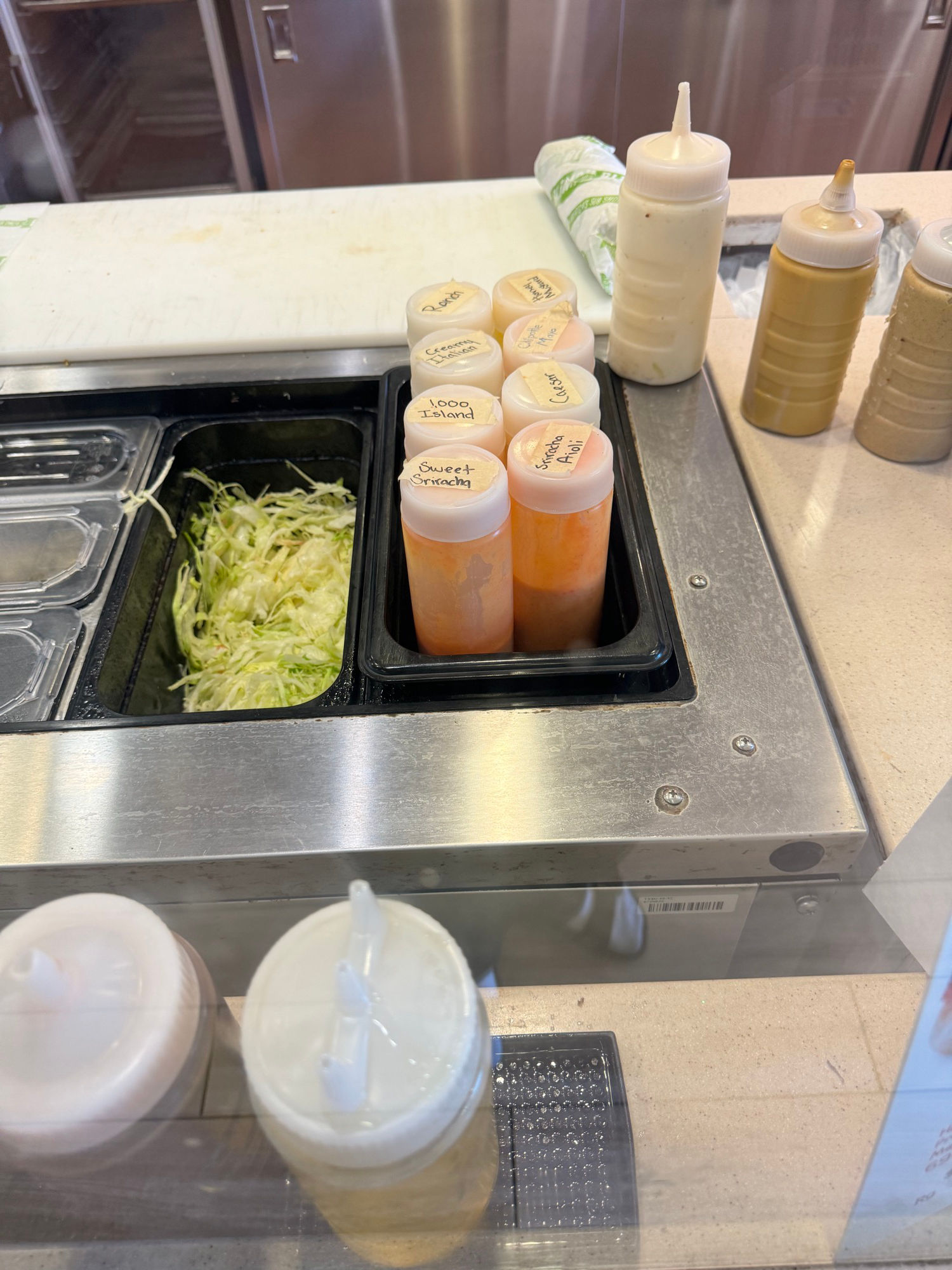 Blimpie Dressings