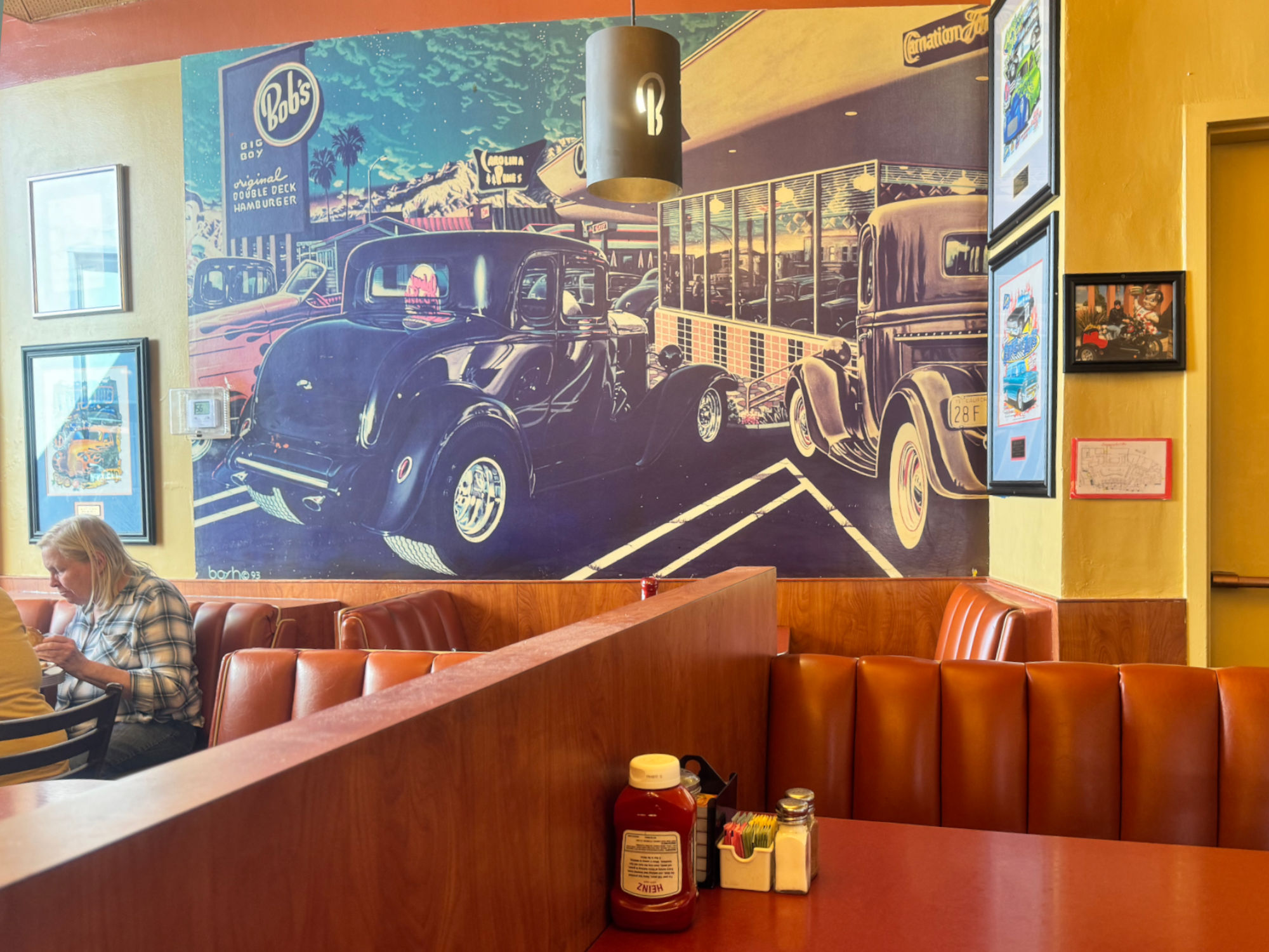 Car Mural Bob's Big Boy Car Mural