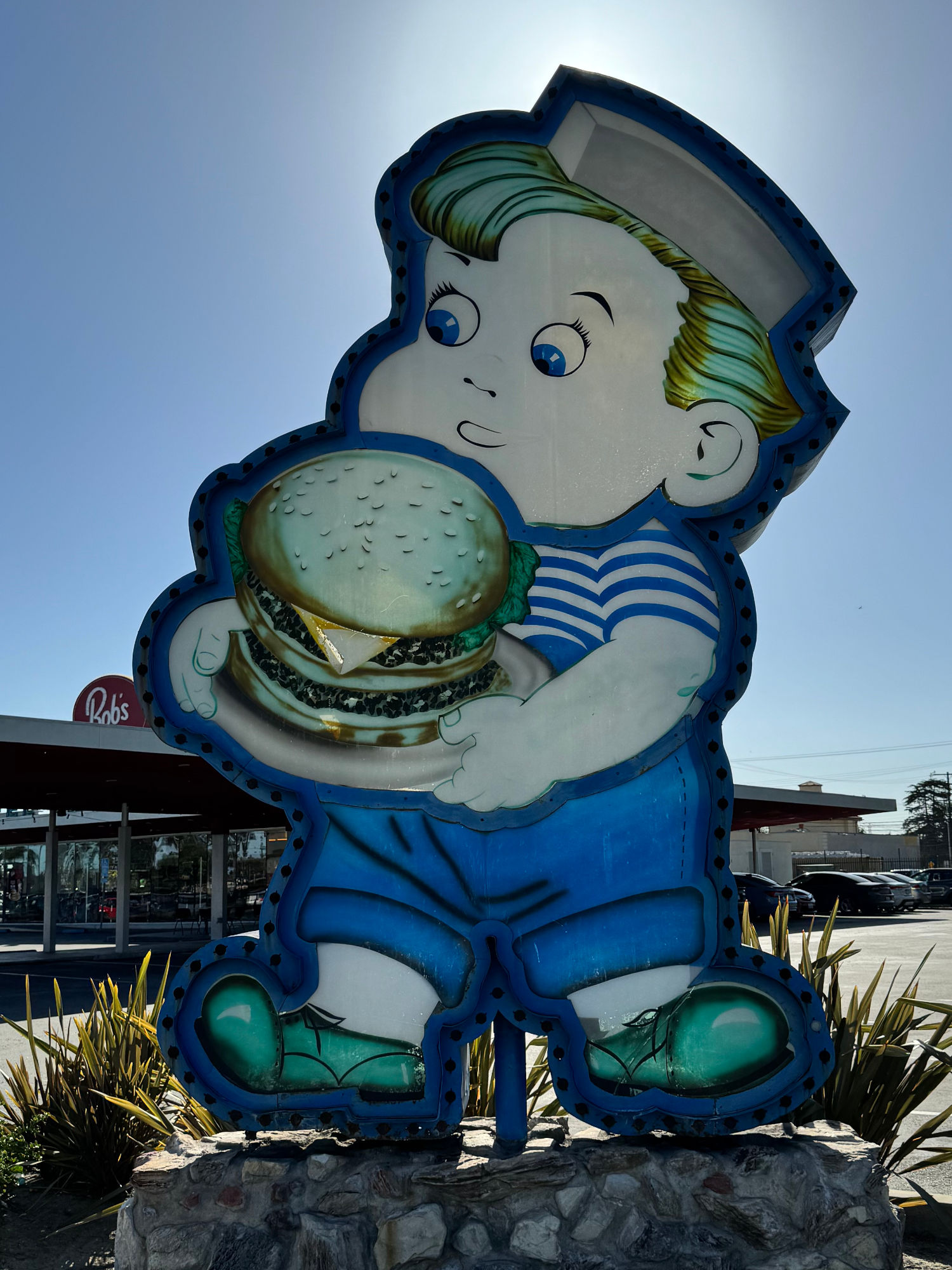 Johnie's Fat Boy Sign Bob's Big Boy Johnie's Fat Boy Sign