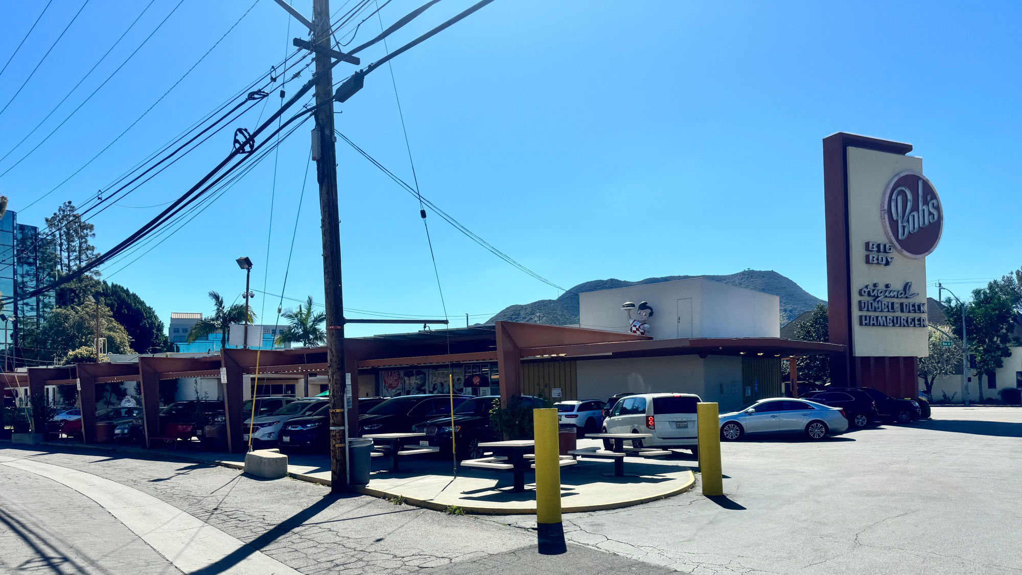 Bob's Big Boy Parking Lot