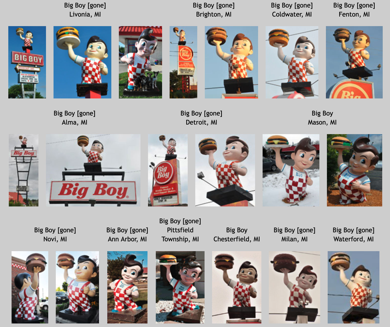 Bob's Big Boy Roadside Architecture