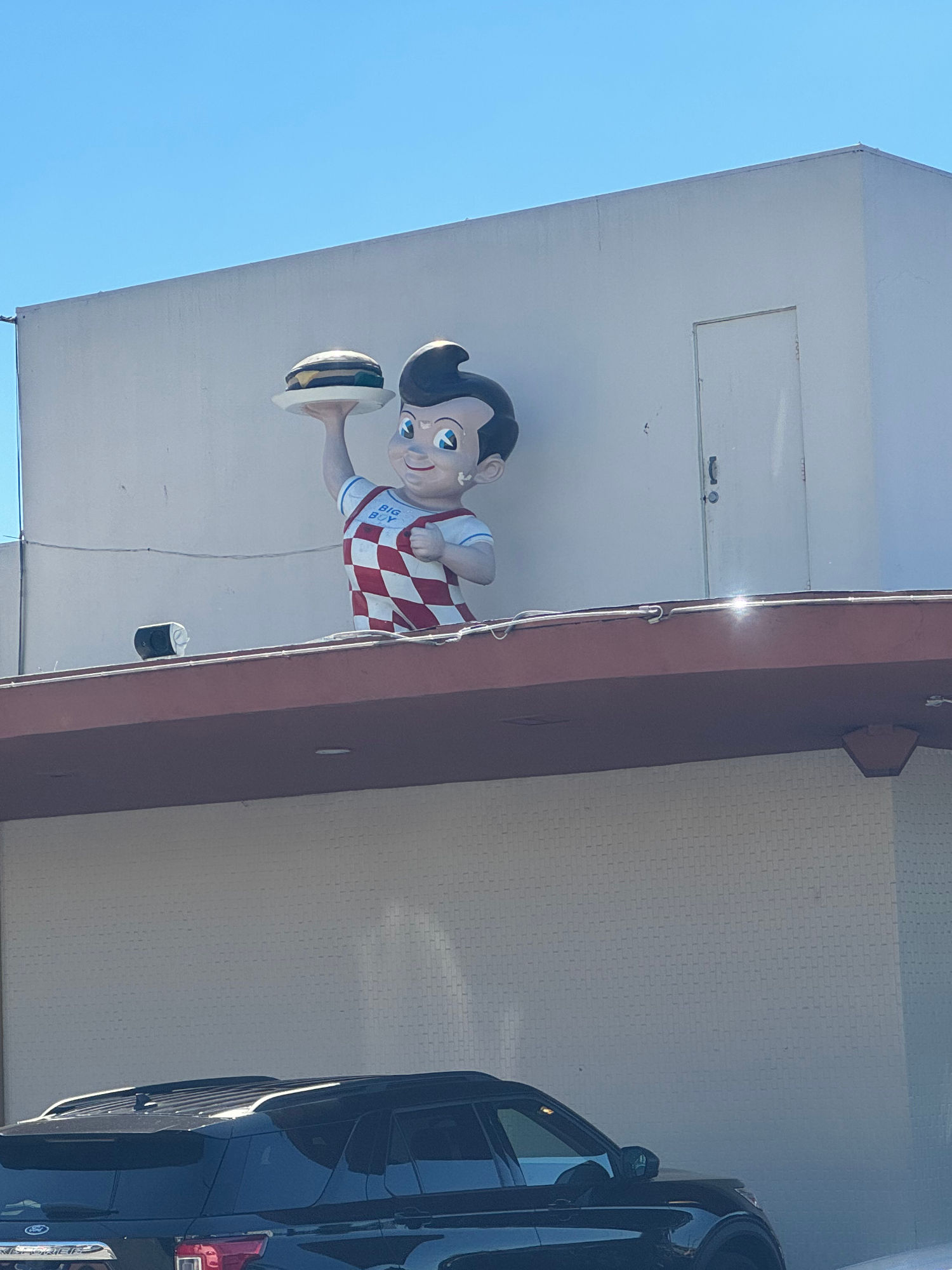 Bob's Big Boy Roof Statue