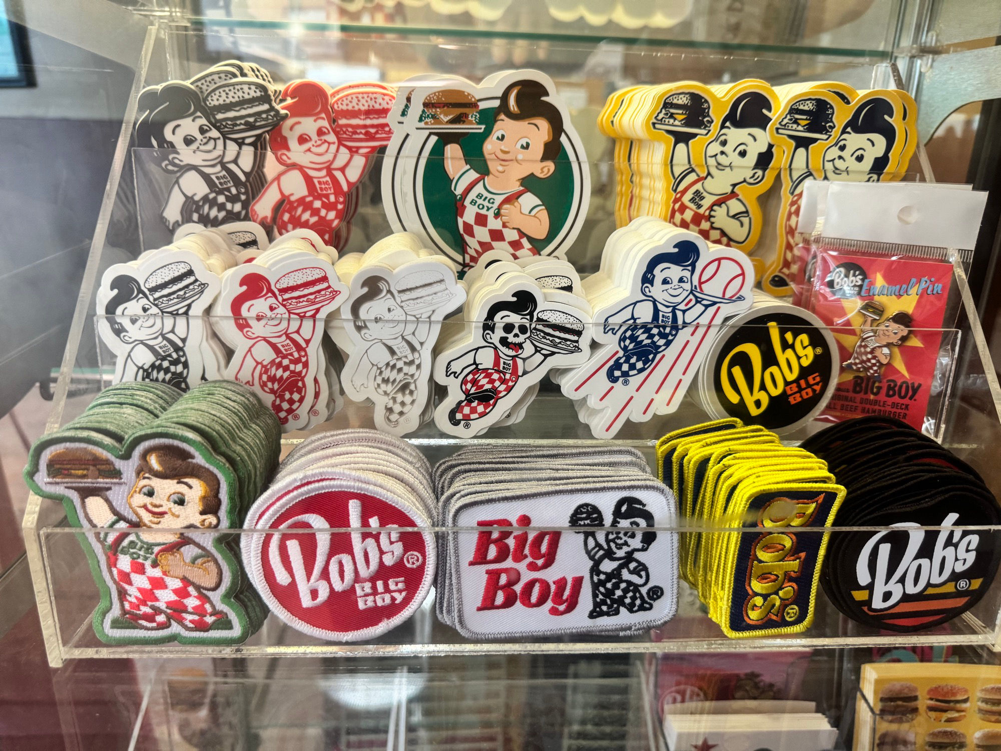 Bob's Big Boy Stickers
