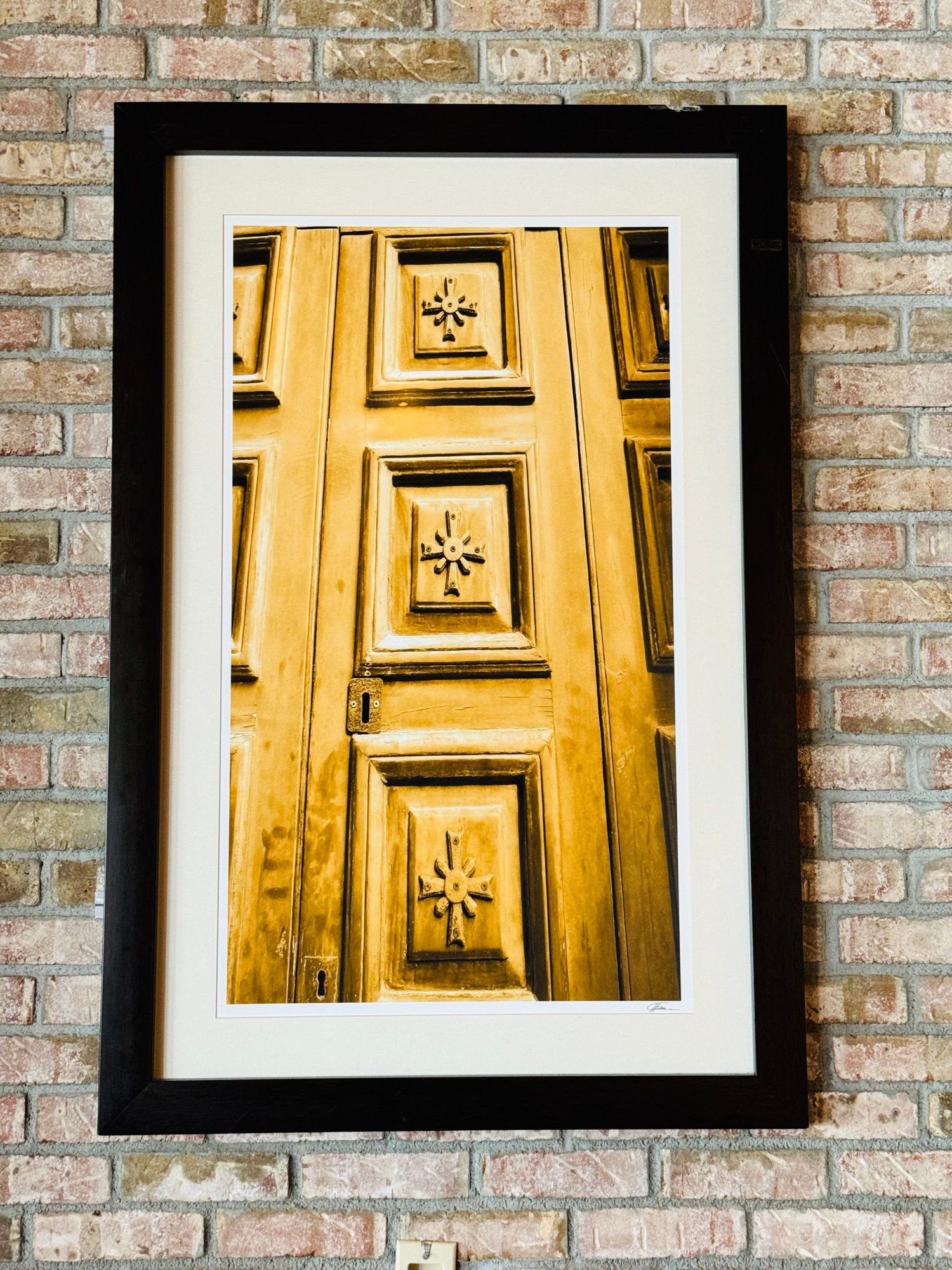 Brio Italian Grille Decor Door