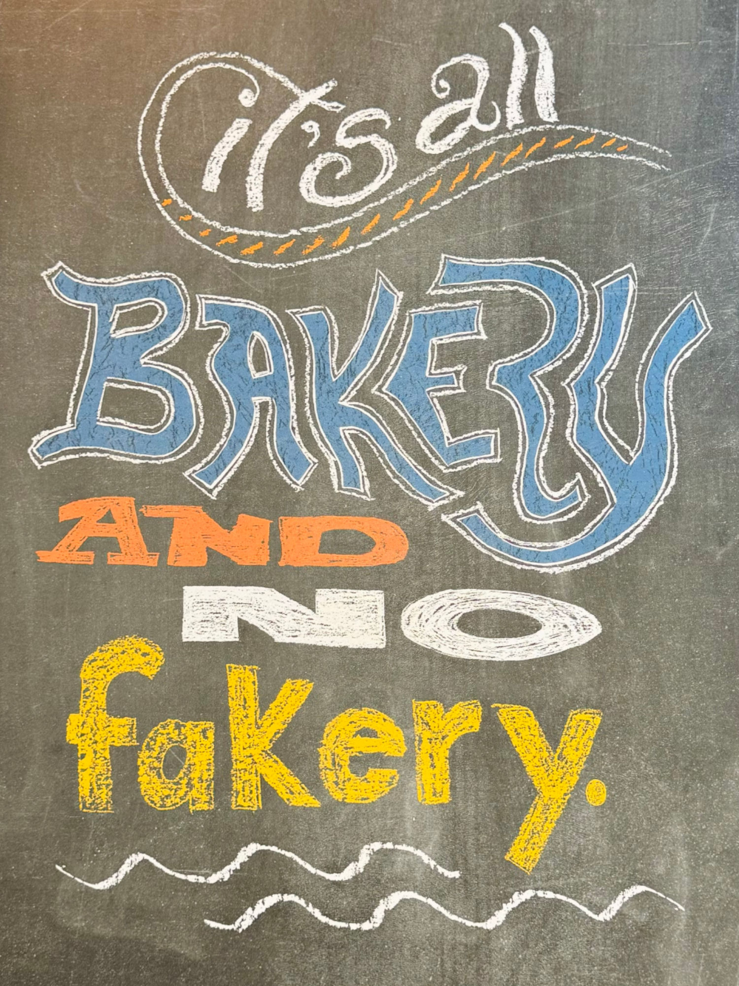 No Fakery Bruegger's Bagels No Fakery