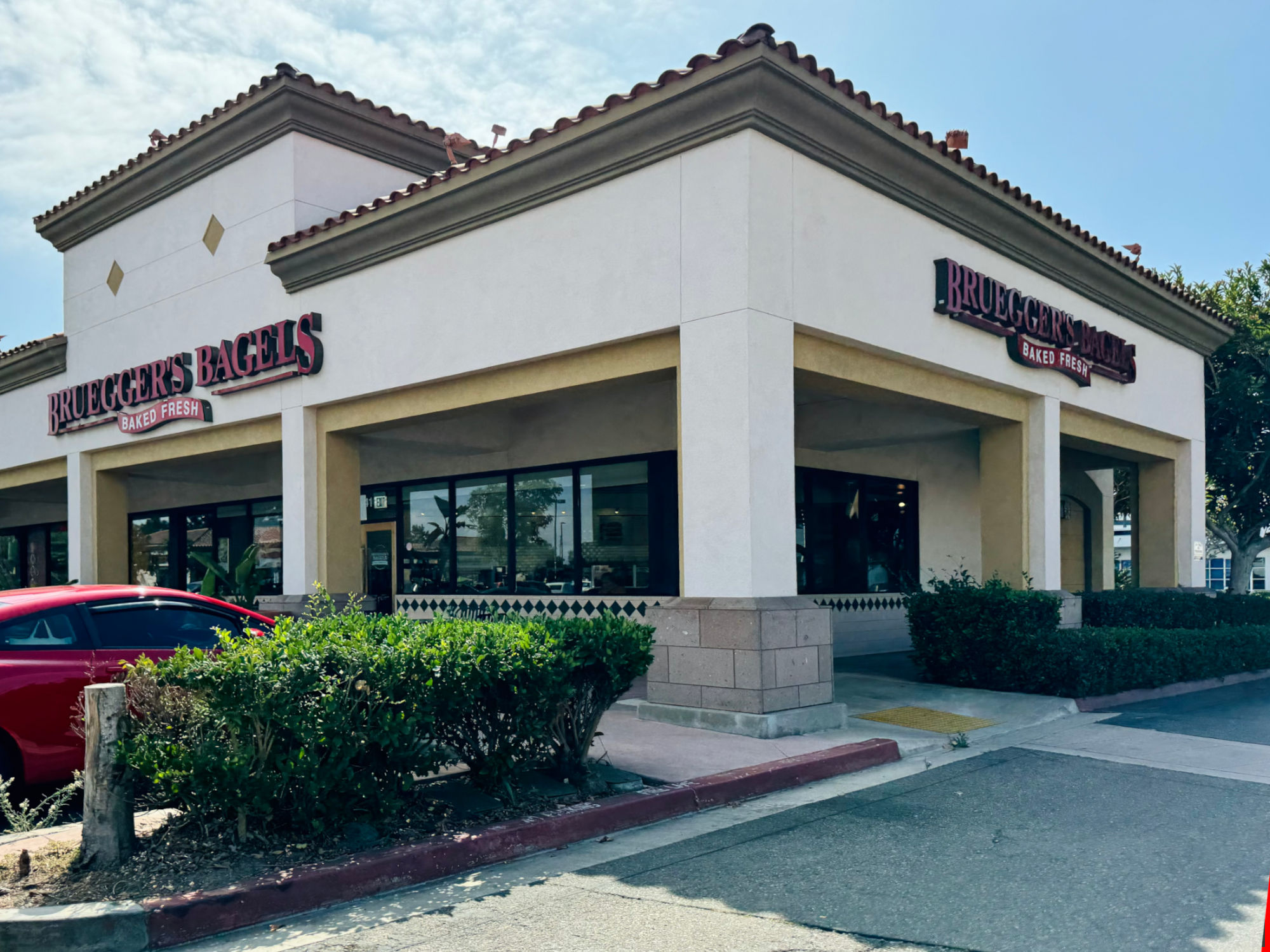 Santa Ana SCM Bruegger's Bagels Santa Ana SCM