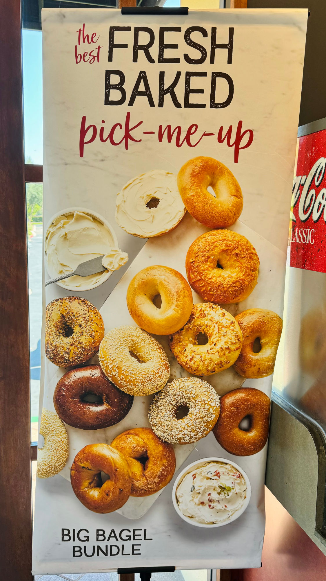 Fresh Baked Pick Me Up Bruegger's Fresh Baked Pick Me Up