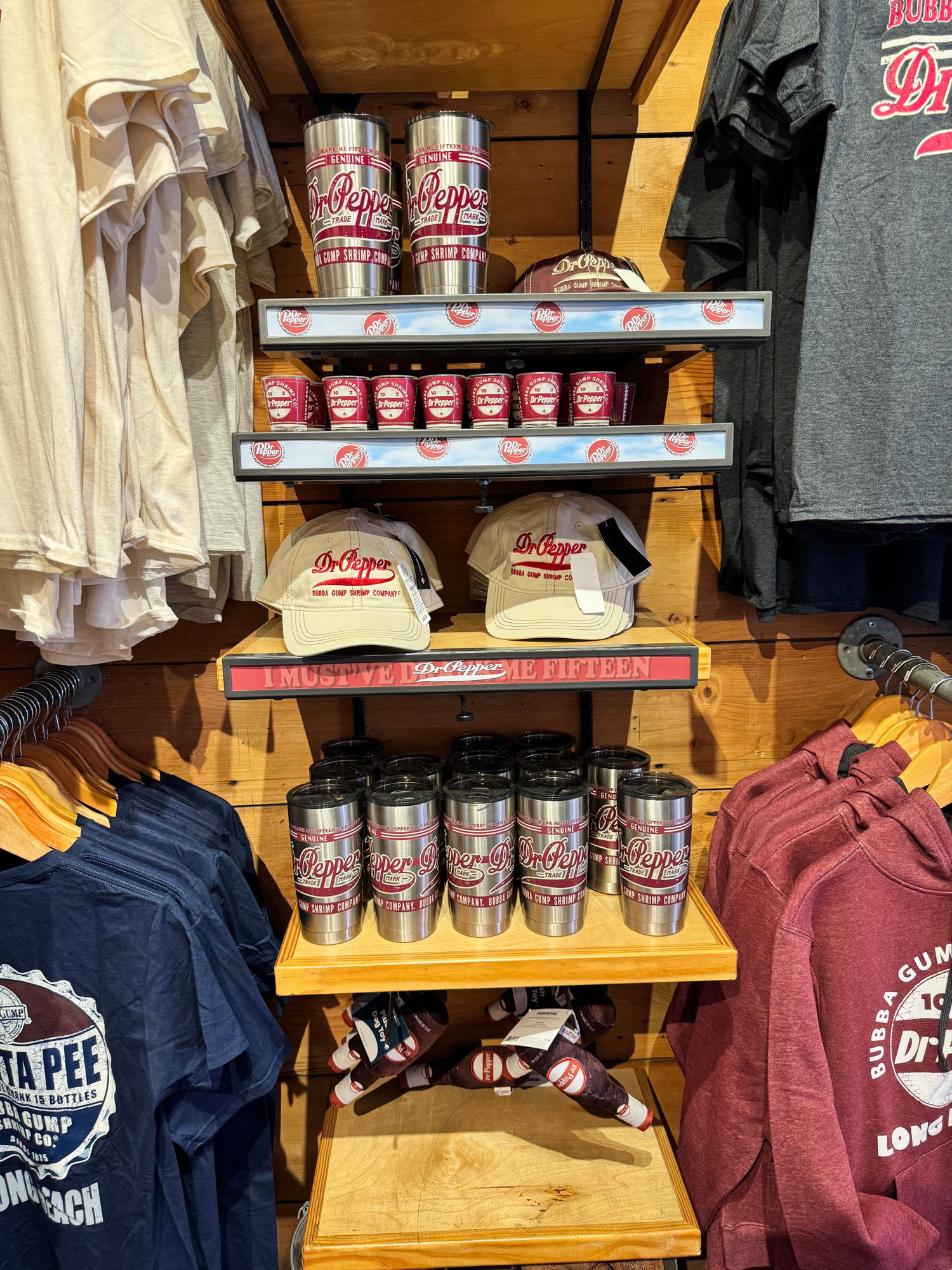 Bubba Gump Dr Pepper