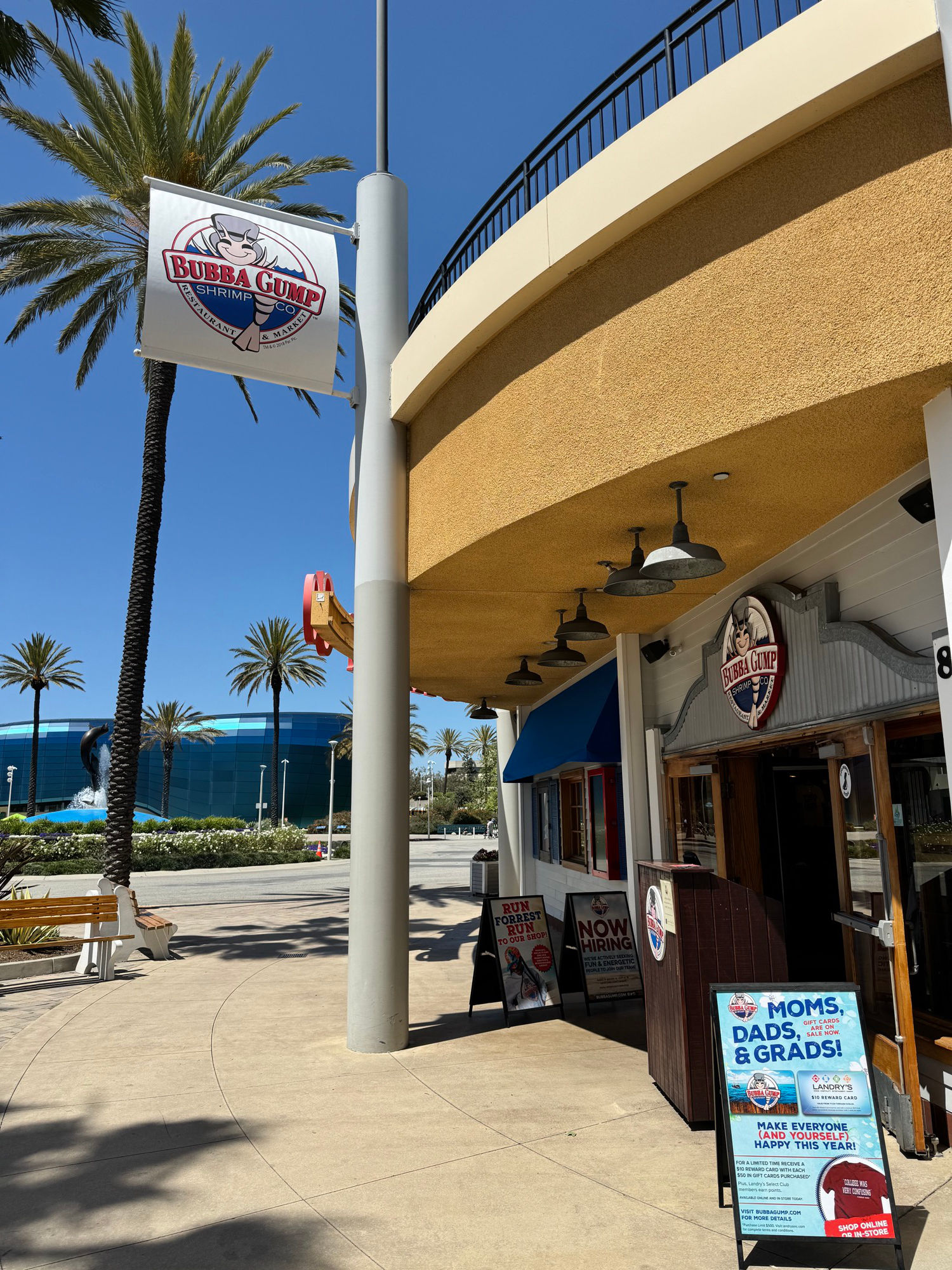 Bubba Gump Entrance