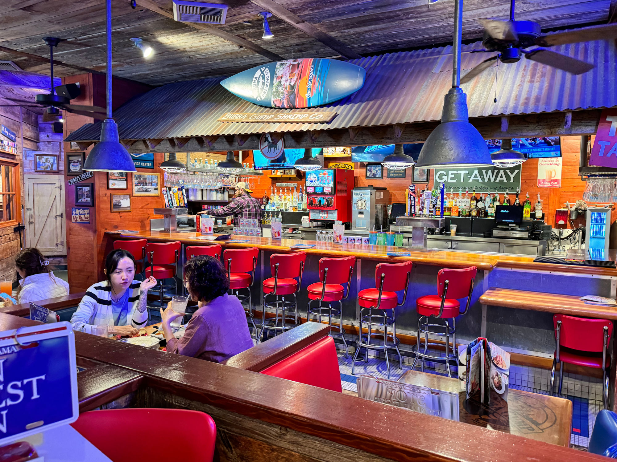 Bubba Gump Shrimp Full Bar