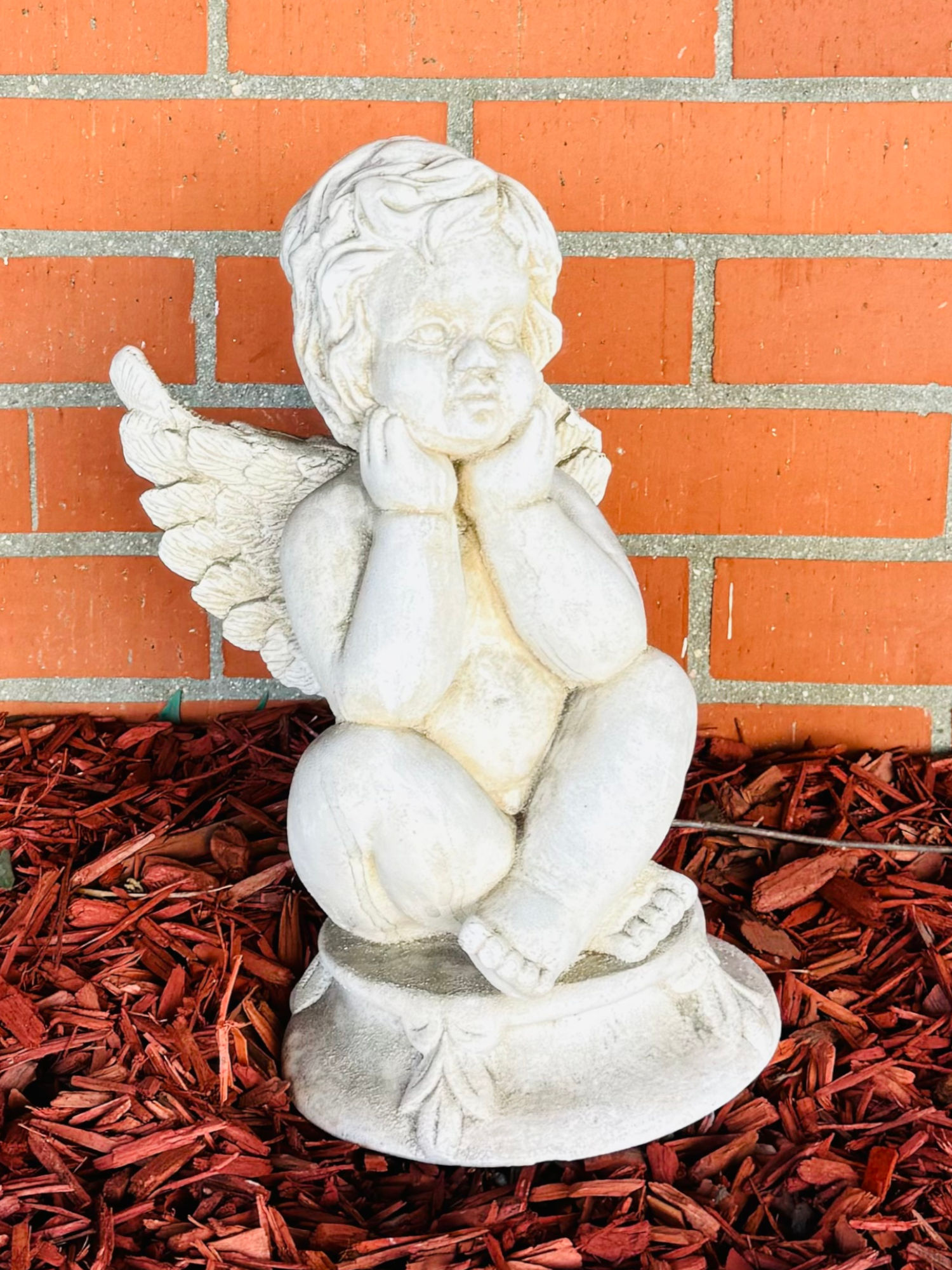 Concrete Cherub Buca di Beppo Concrete Cherub