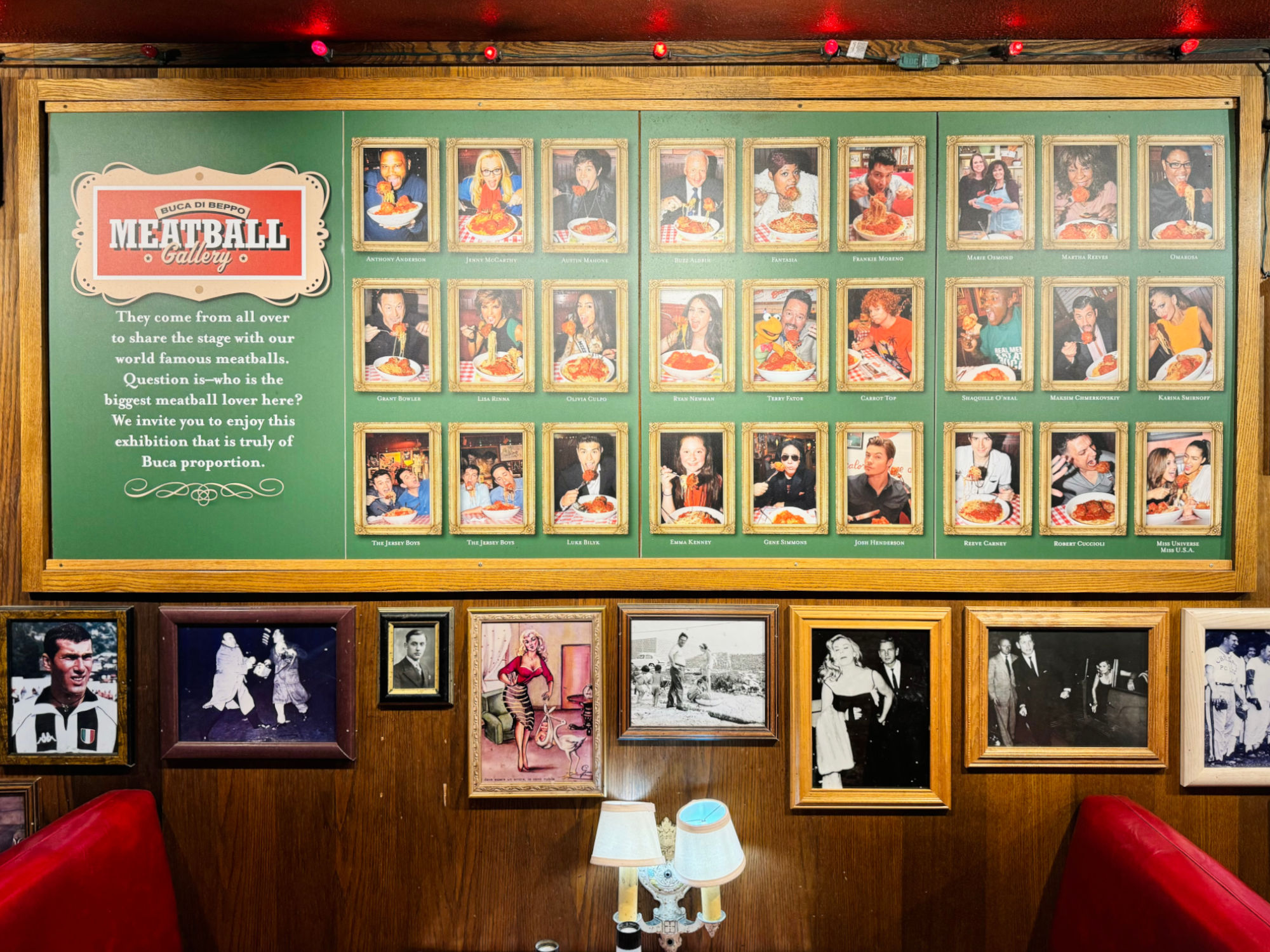 Meatball Gallery Buca di Beppo Meatball Gallery