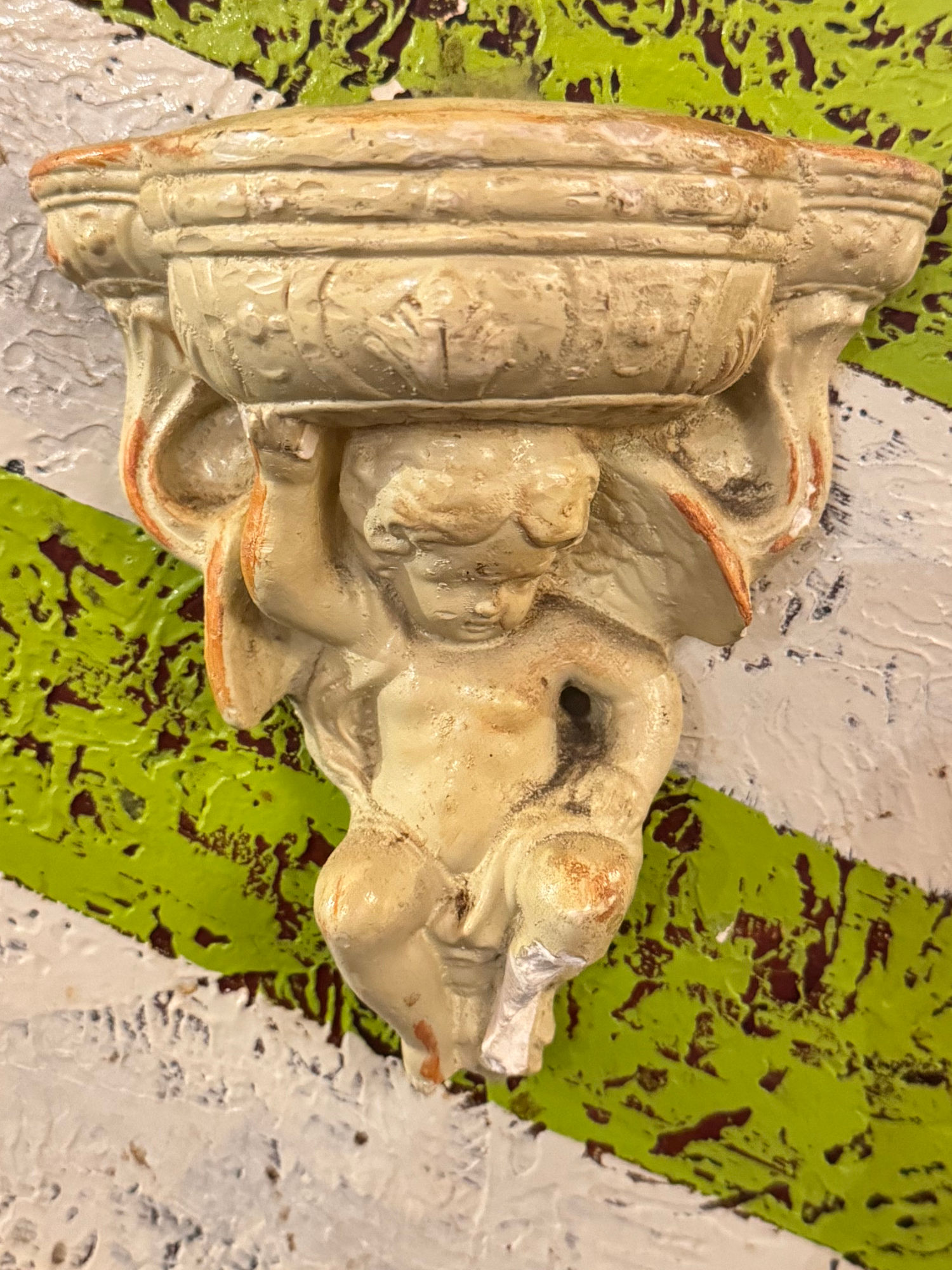 Cherub Wall Plaque Buca di Beppo Pasadena Cherub Wall Plaque
