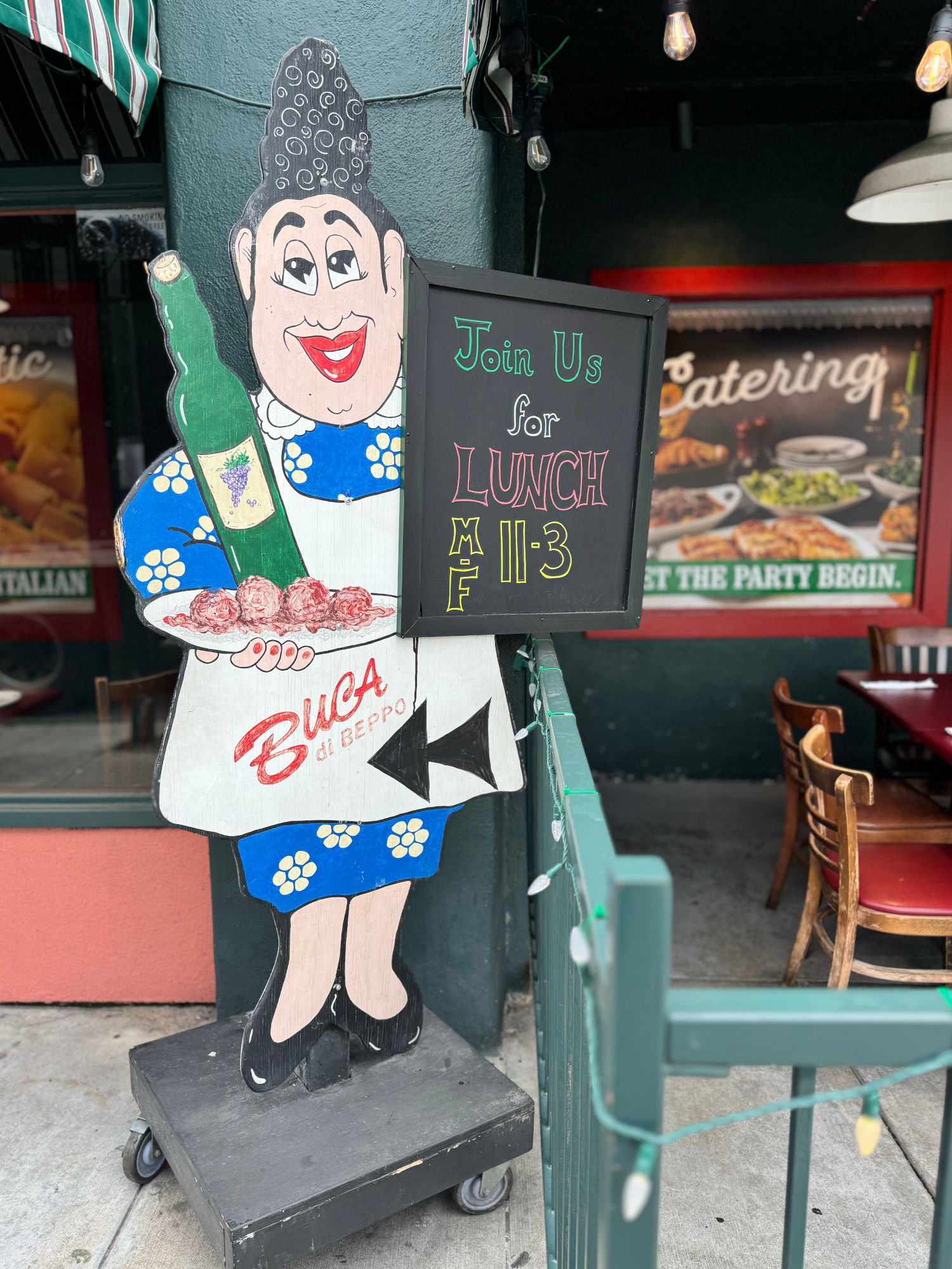 Join us for Lunch Buca di Beppo Pasadena Join us for Lunch