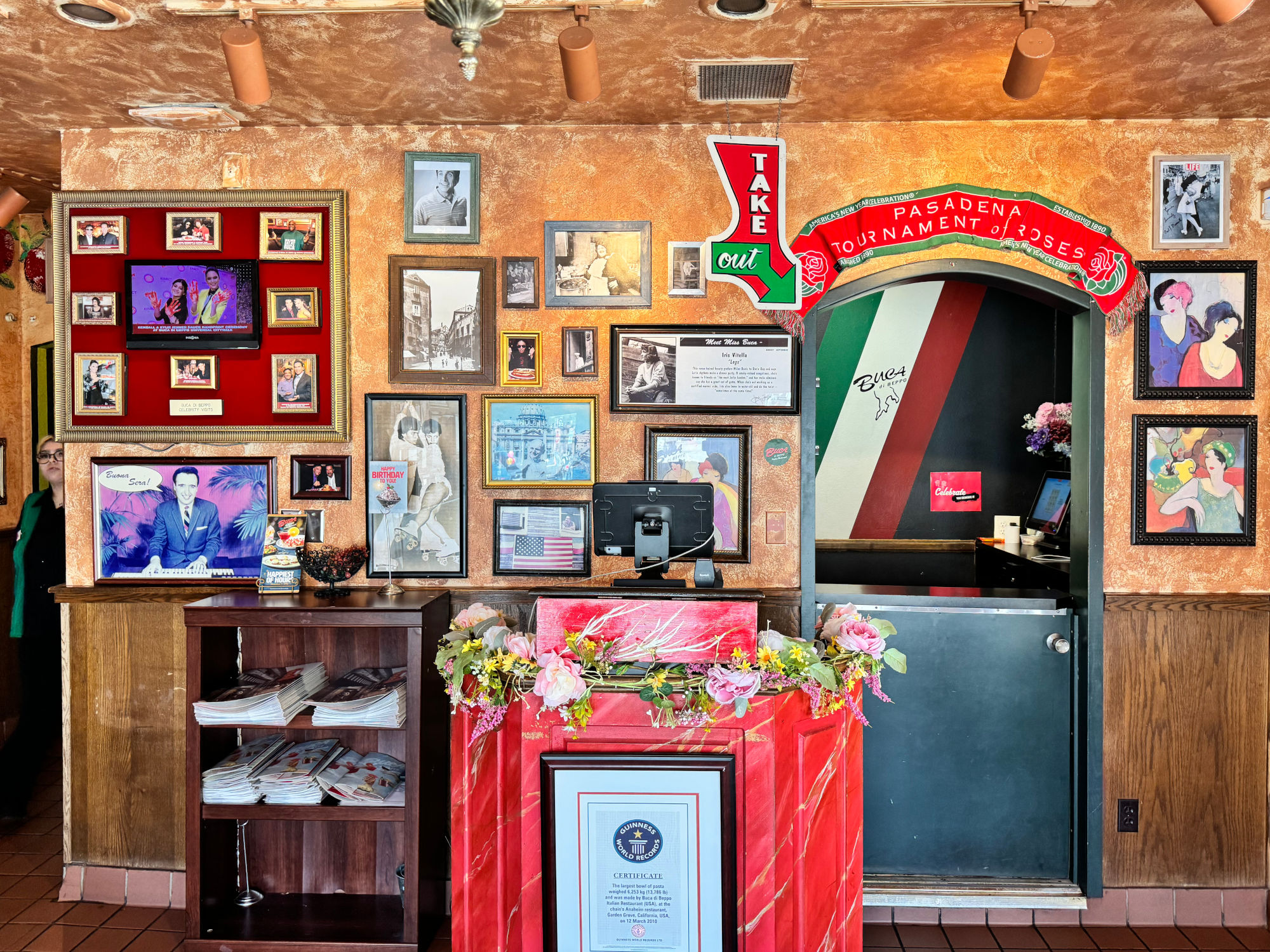 Buca di Beppo Pasadena Take Out