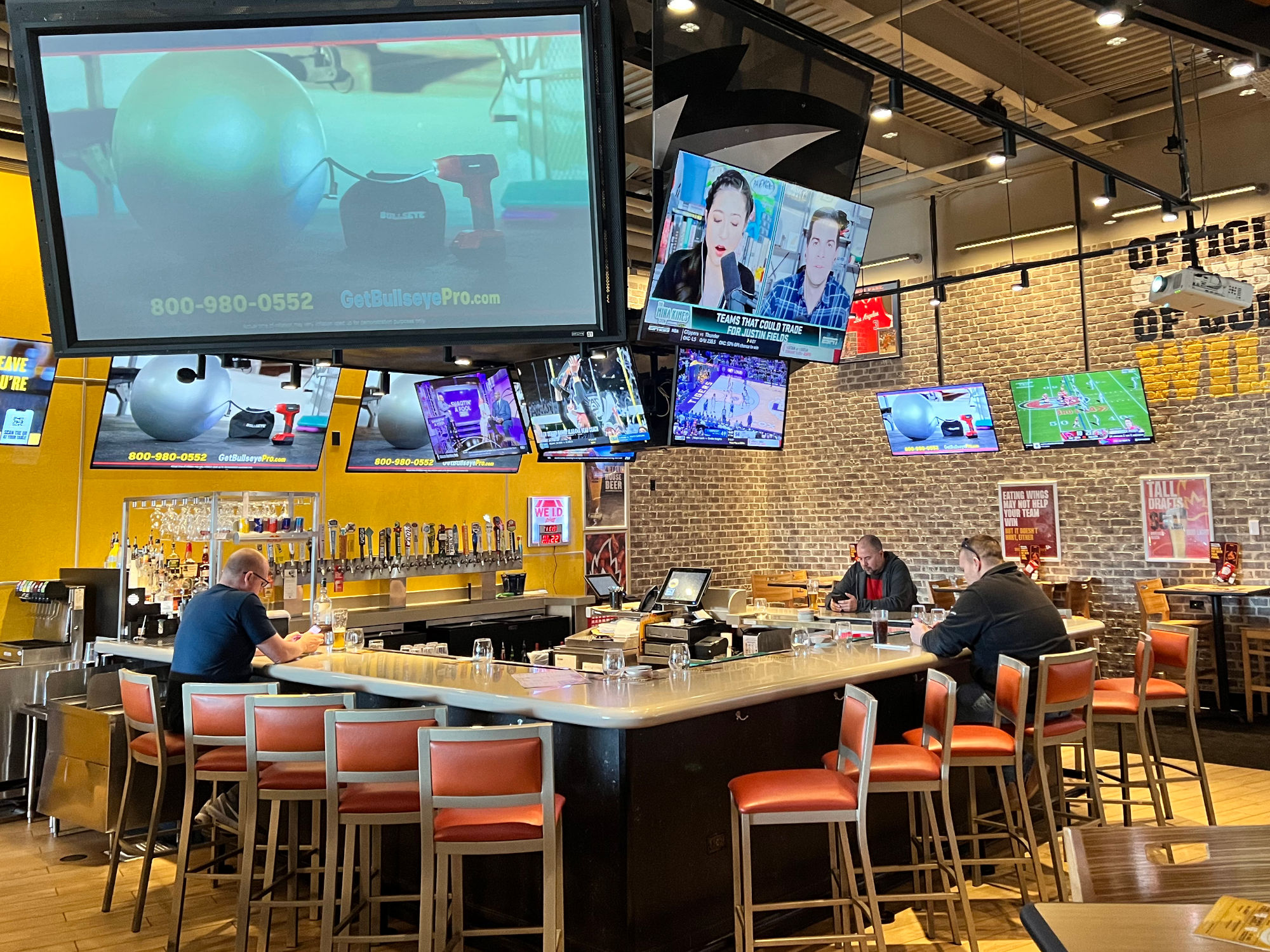 Bar Area Buffalo Wild Wings Bar Area