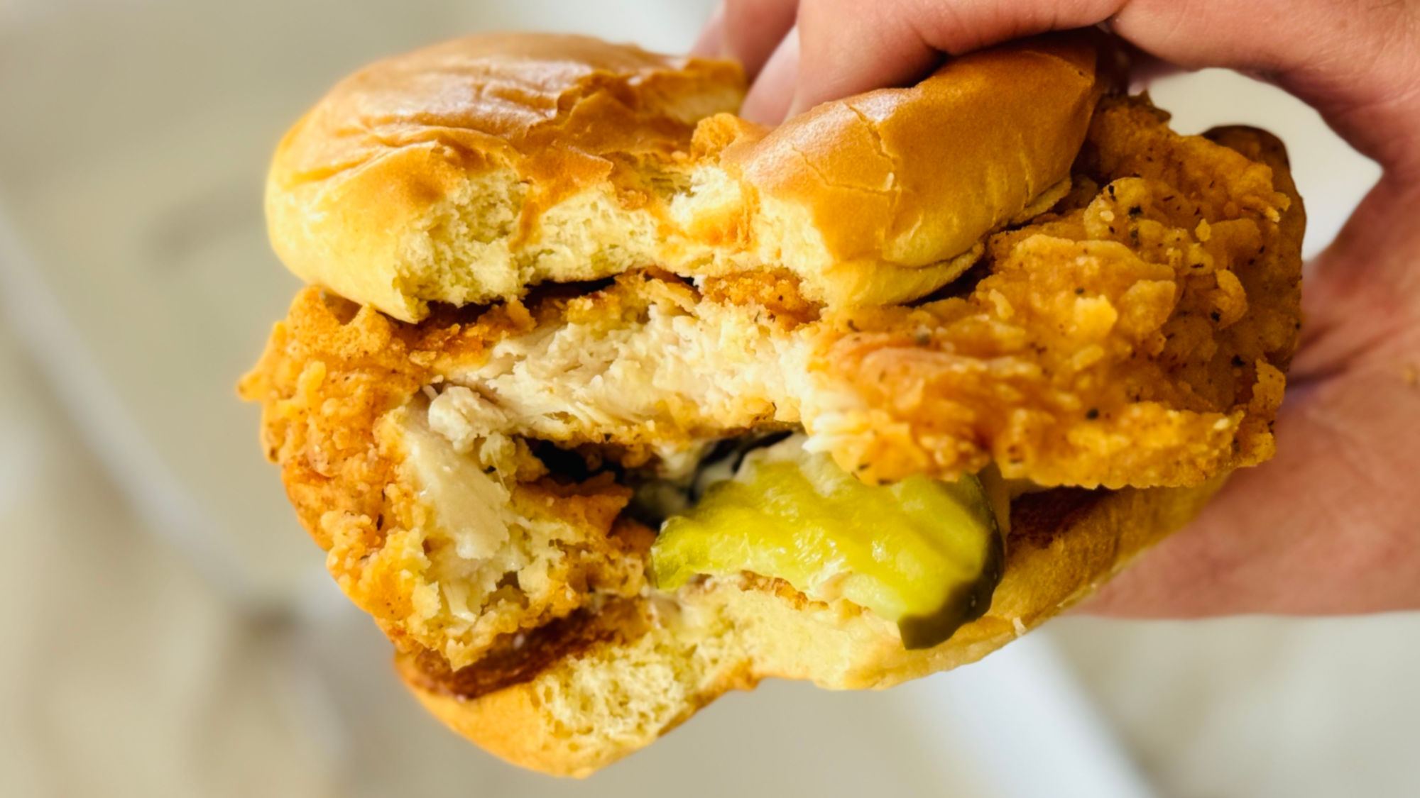Classic Chicken Sandwich Buffalo Wild Wings GO Classic Chicken Sandwich
