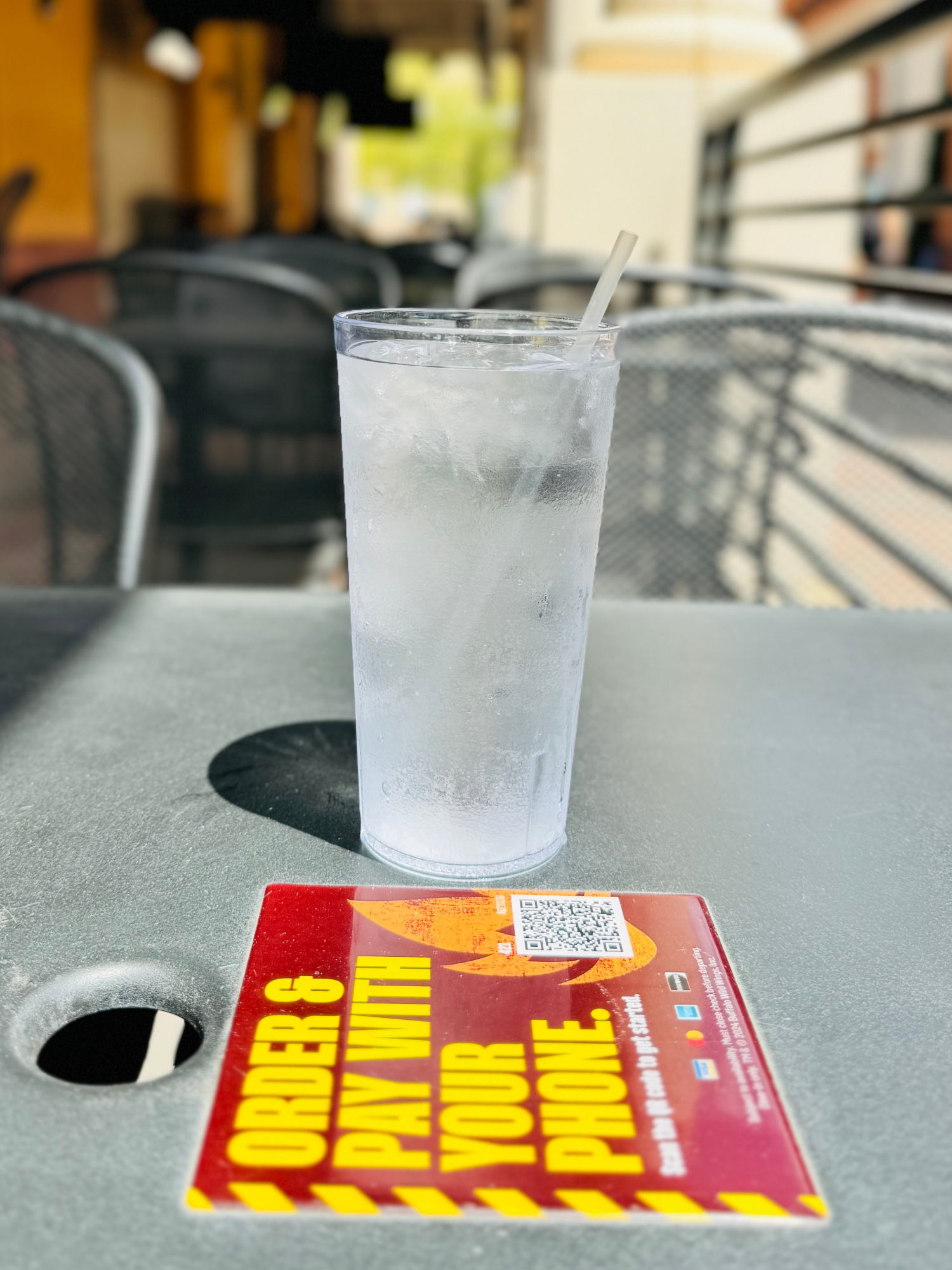 Ice Water Buffalo Wild Wings Ice Water