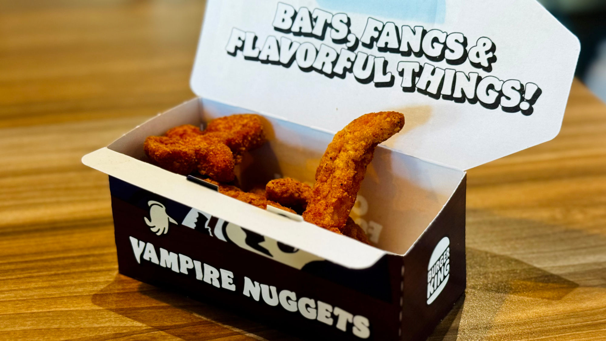 Burger King Bats and Fang Vampire Nuggets