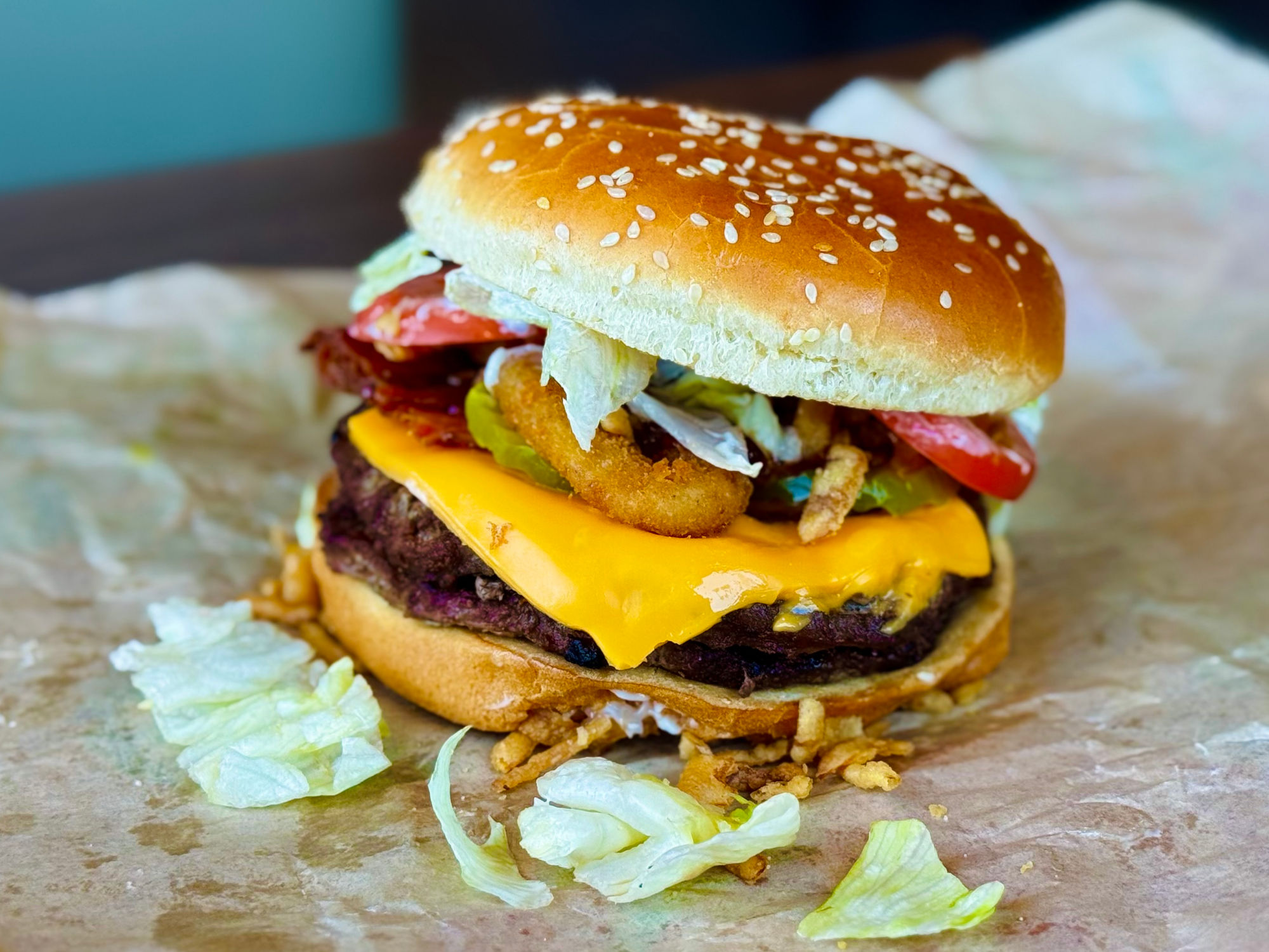 Burger King Crispy Onion Whopper