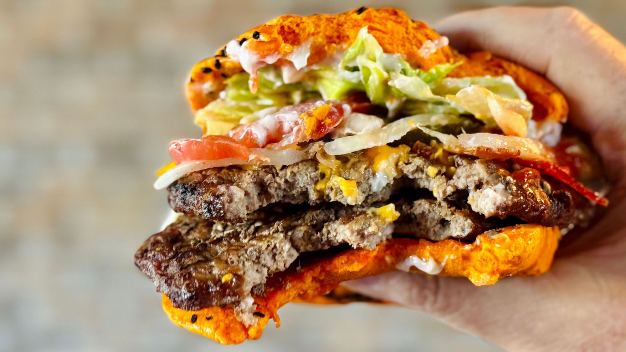 Burger King Double Jack-O-Lantern Whopper