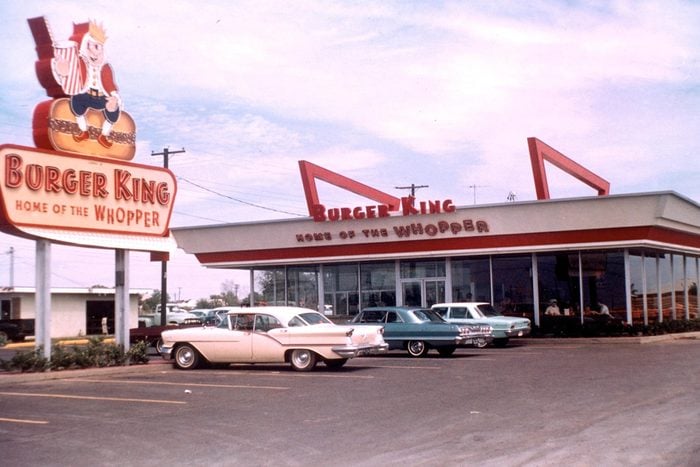 First Burger King Reader's Digest