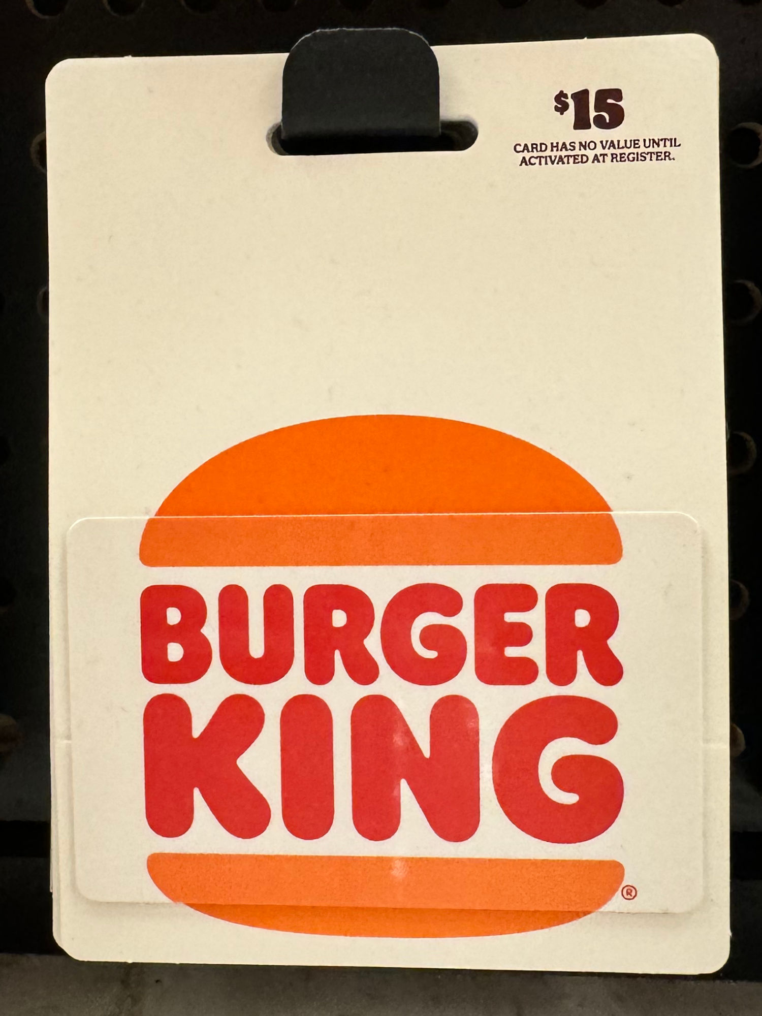 Burger King Gift Card