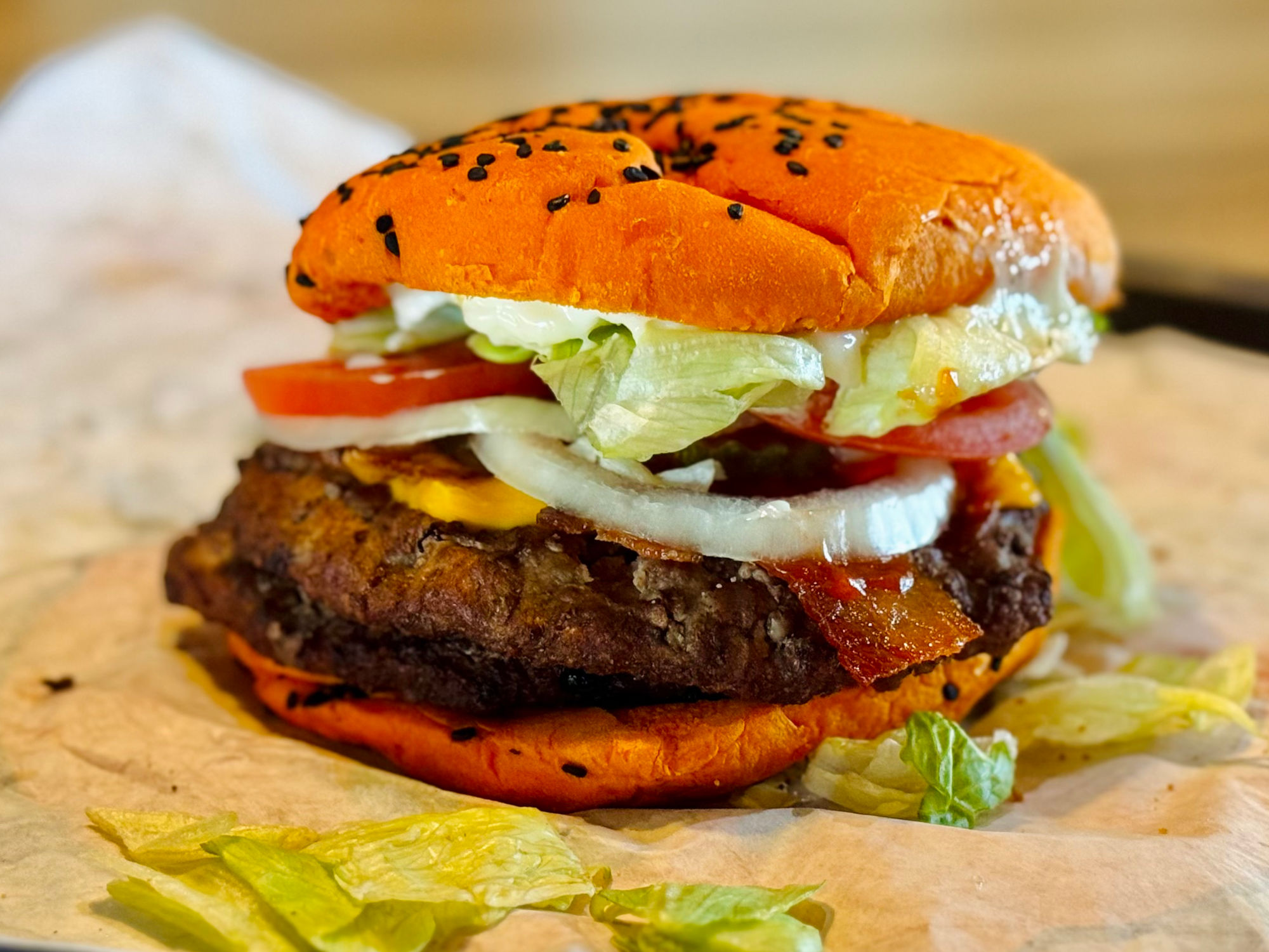 Burger King Jack-O-Lantern Whopper